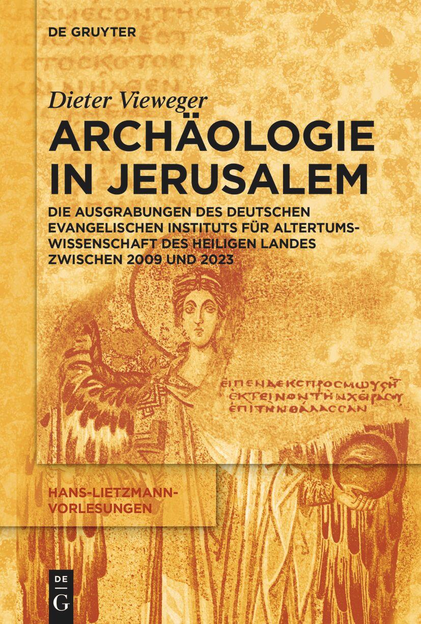 Vorderes Coverbild Archäologie in Jerusalem