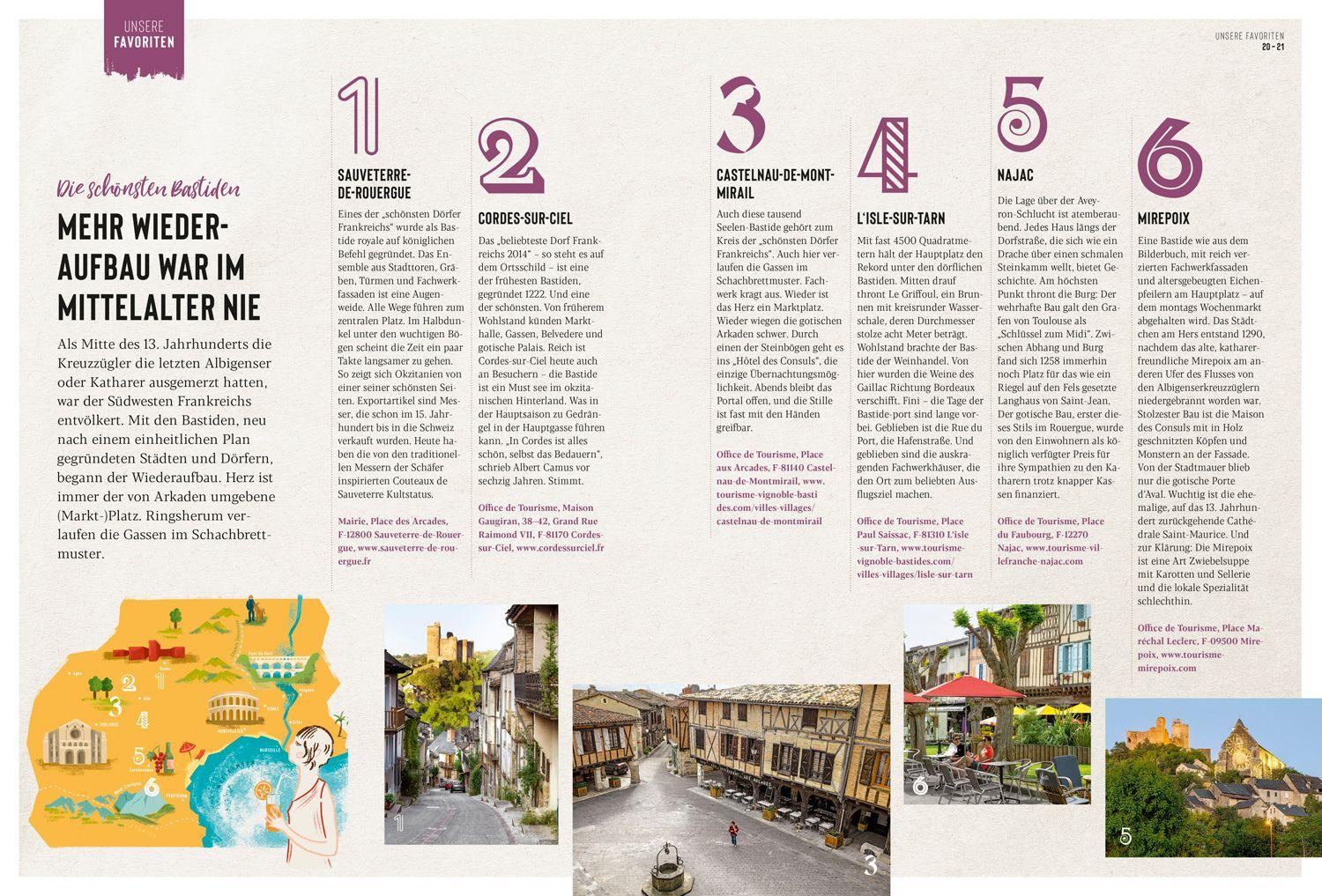 Beispielinhalt (Bild) DUMONT Bildatlas Frankreich Südwesten, Okzitanien