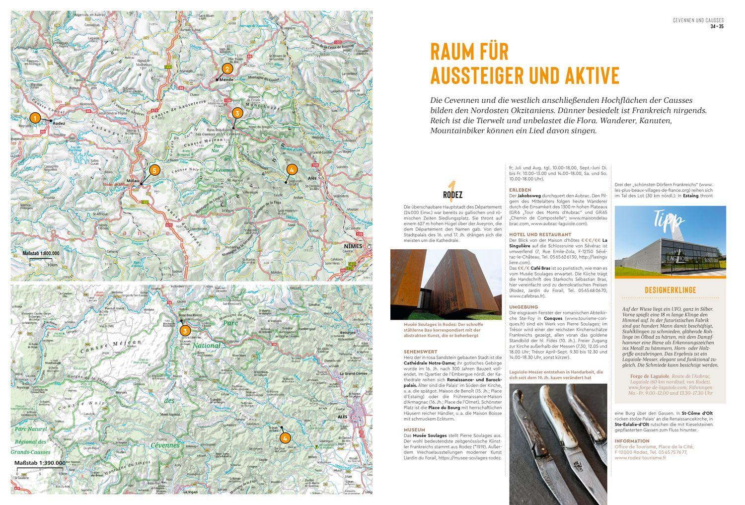 Beispielinhalt (Bild) DUMONT Bildatlas Frankreich Südwesten, Okzitanien