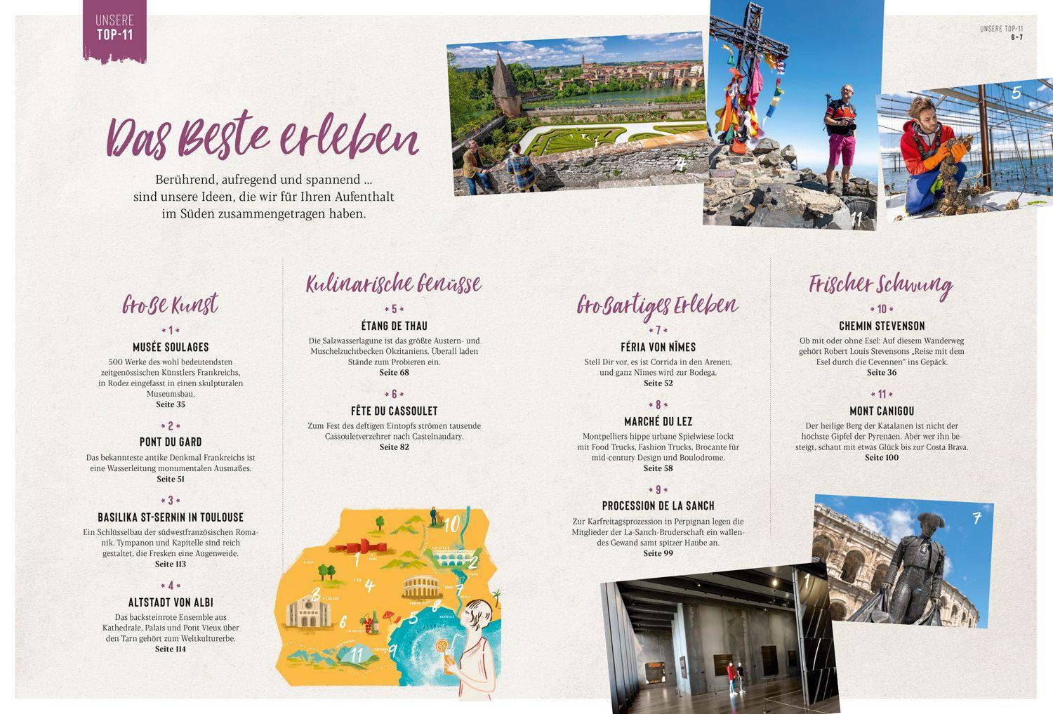 Beispielinhalt (Bild) DUMONT Bildatlas Frankreich Südwesten, Okzitanien