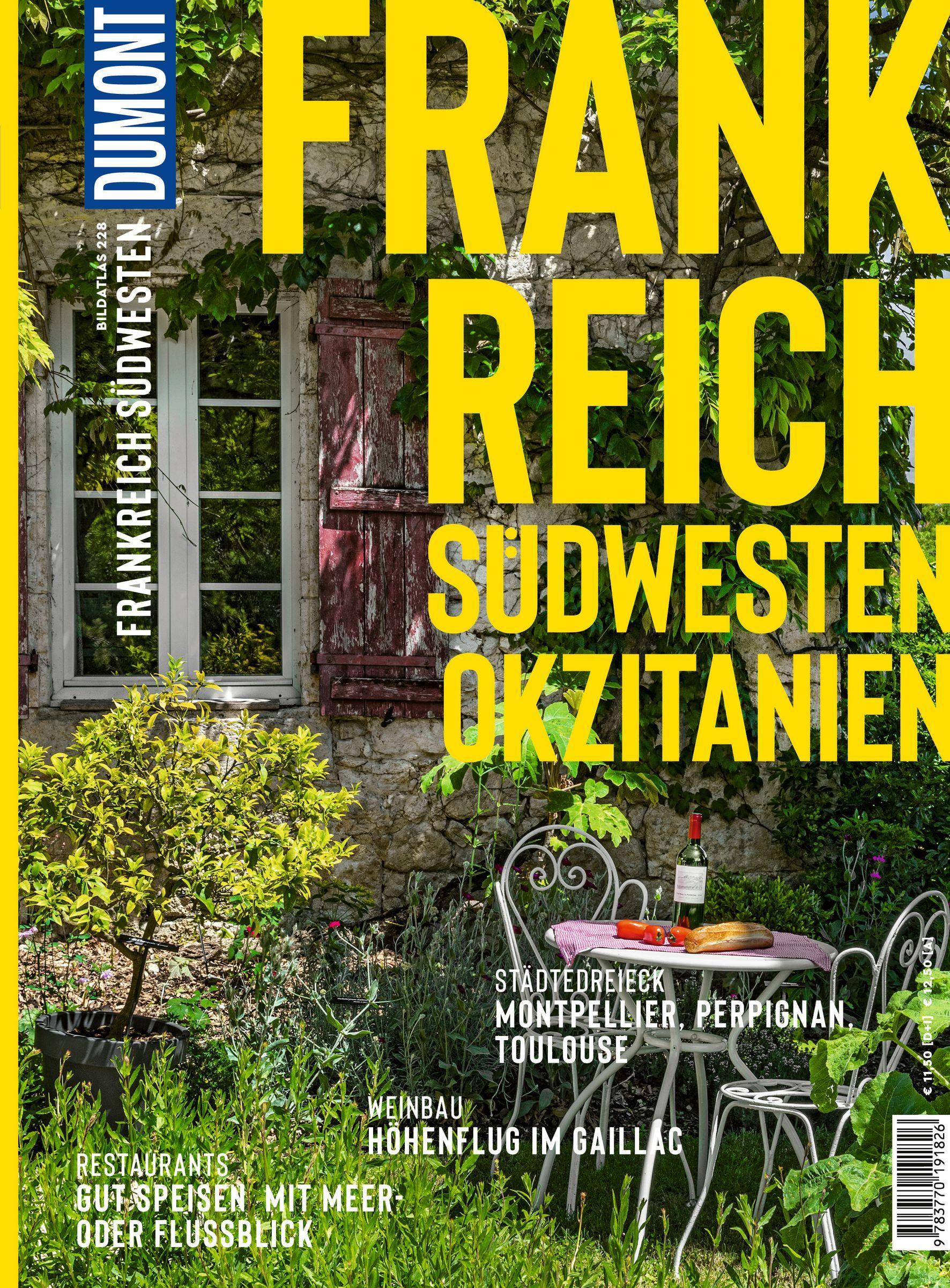 Vorderes Coverbild DUMONT Bildatlas Frankreich Südwesten, Okzitanien