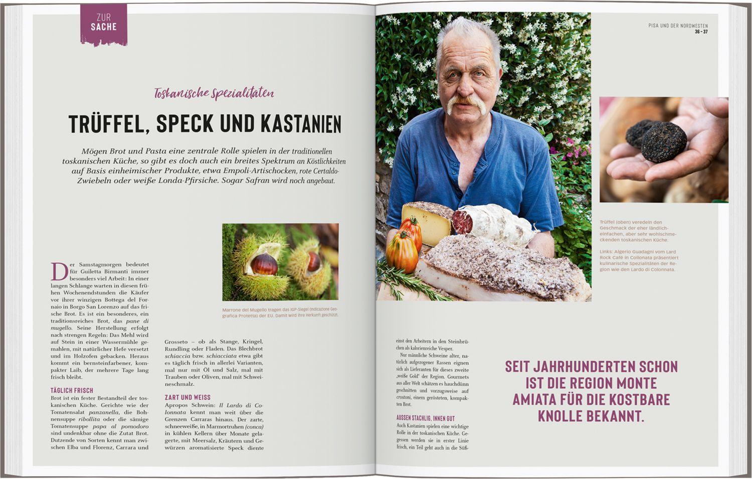 Beispielinhalt (Bild) DUMONT Bildatlas Toskana