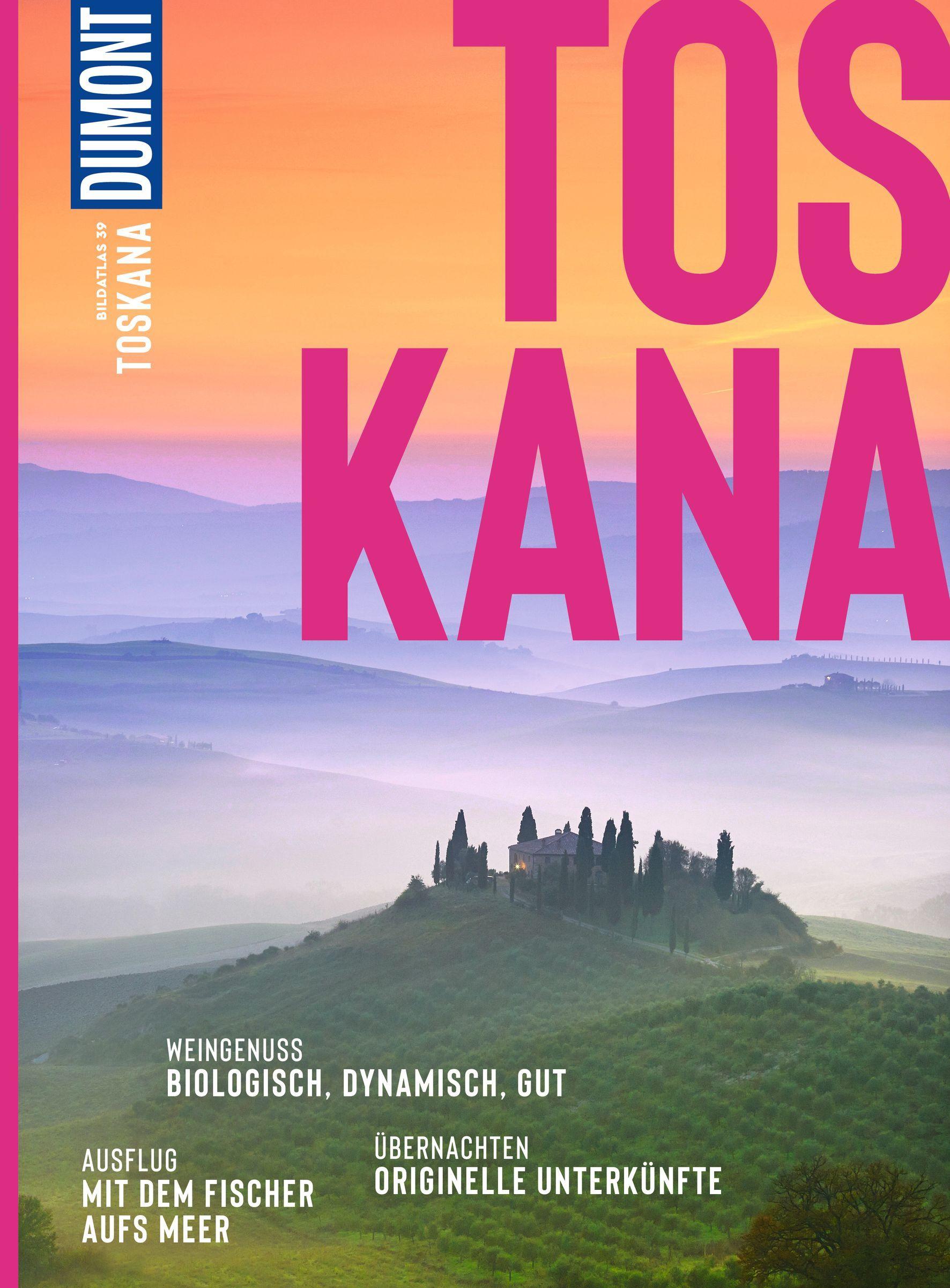 Vorderes Coverbild DUMONT Bildatlas Toskana
