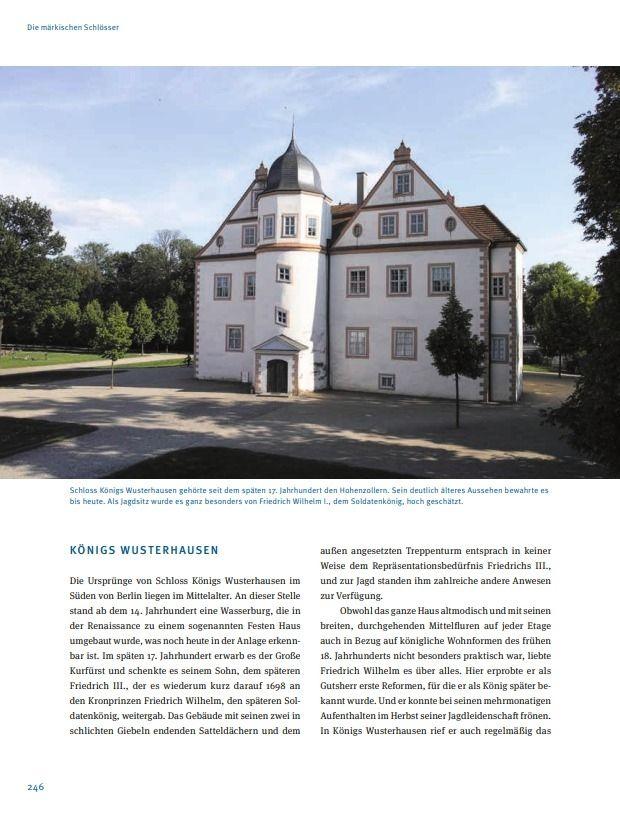 Beispielinhalt (Bild) Die Welt der preußischen Schlösser
