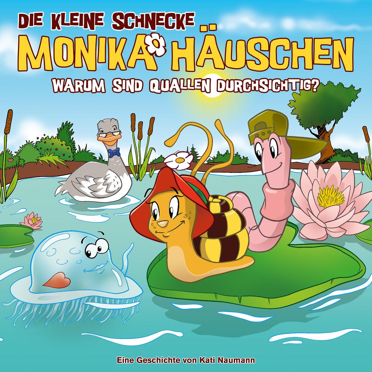 Vorderes Coverbild Die kleine Schnecke Monika Häuschen 74: Warum sind Quallen durchsichtig?