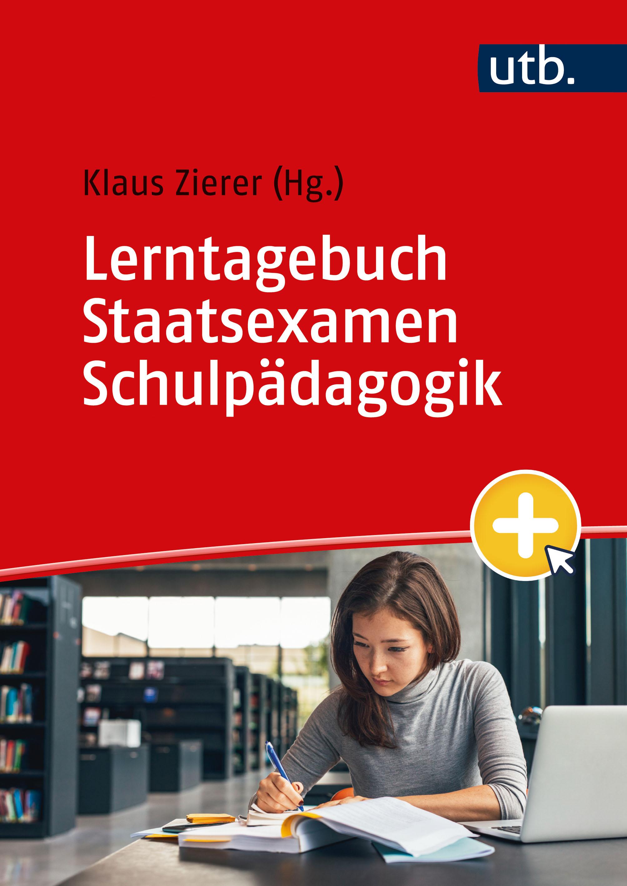 Vorderes Coverbild Lerntagebuch Staatsexamen Schulpädagogik