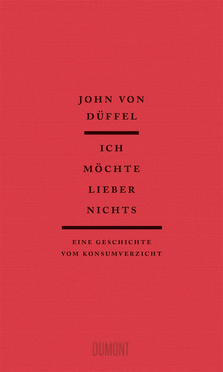 Vorderes Coverbild Ich möchte lieber nichts
