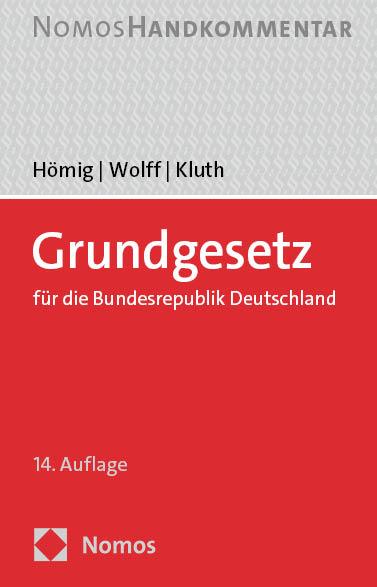 Vorderes Coverbild Grundgesetz für die Bundesrepublik Deutschland