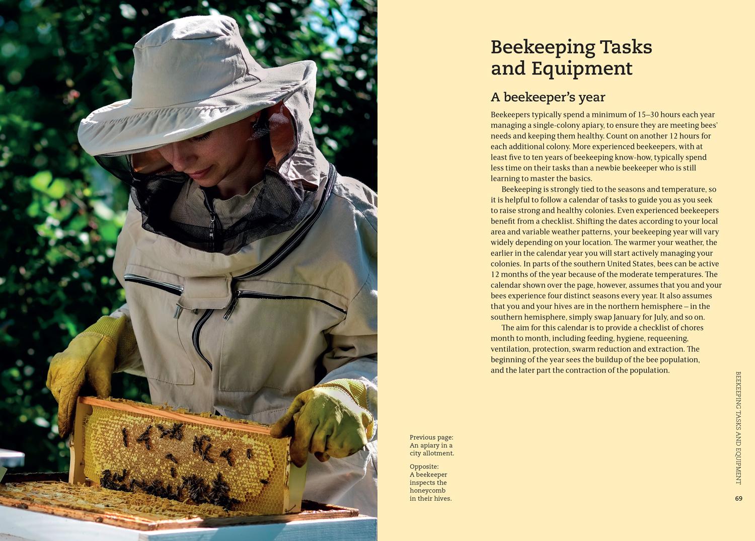 Beispielinhalt (Bild) The Beekeeper's Field Guide