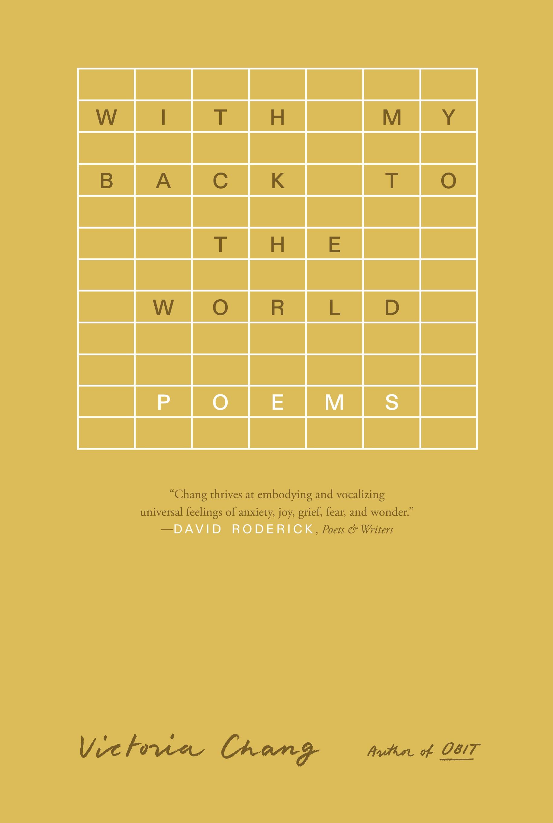 Vorderes Coverbild With My Back to the World