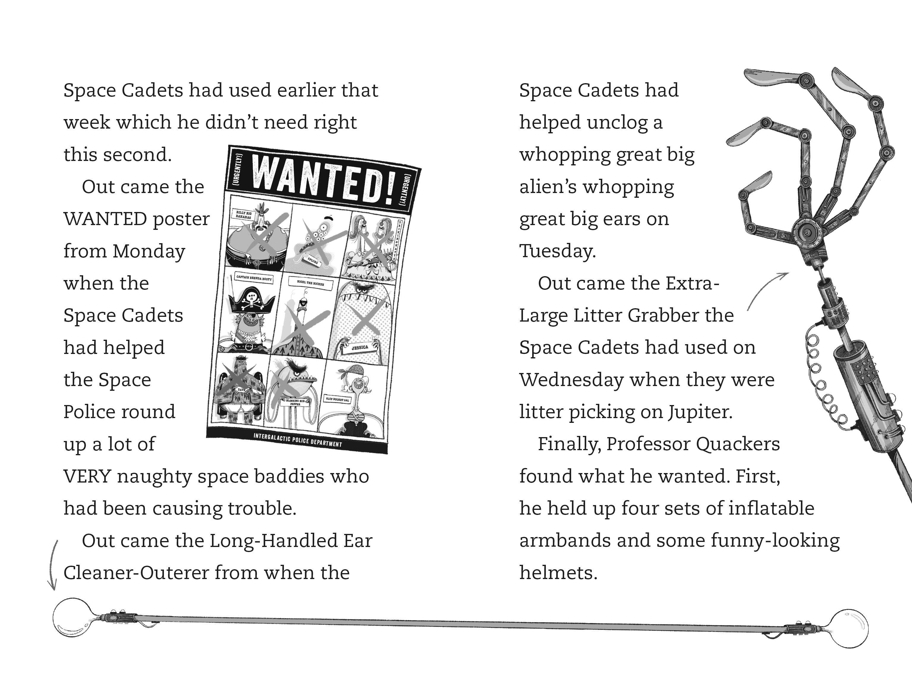 Beispielinhalt (Bild) Astrid and the Space Cadets: Danger at the Black Lagoon!