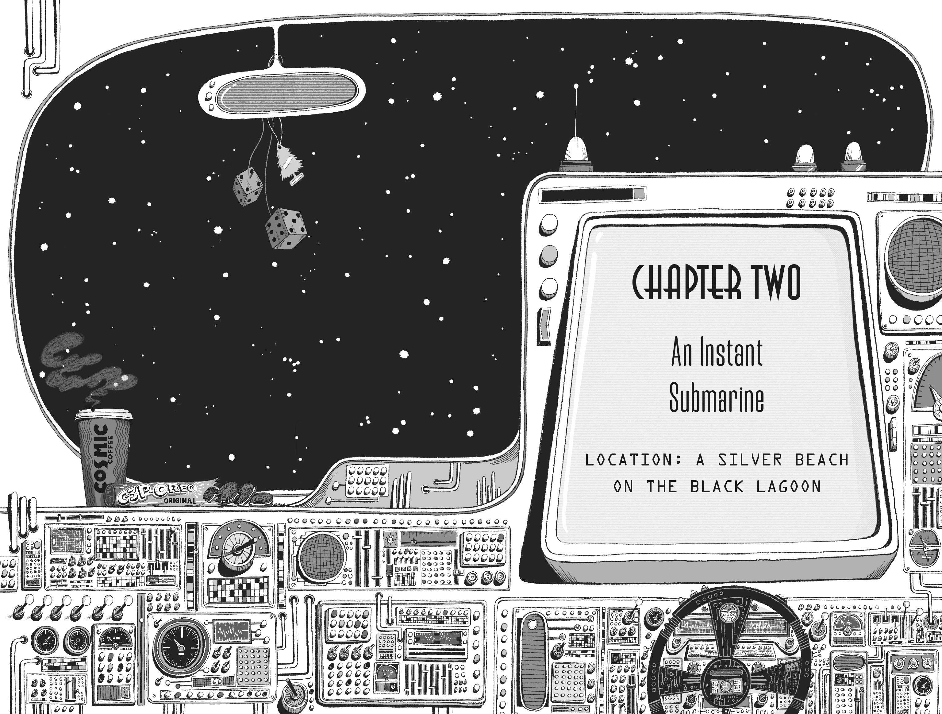 Beispielinhalt (Bild) Astrid and the Space Cadets: Danger at the Black Lagoon!