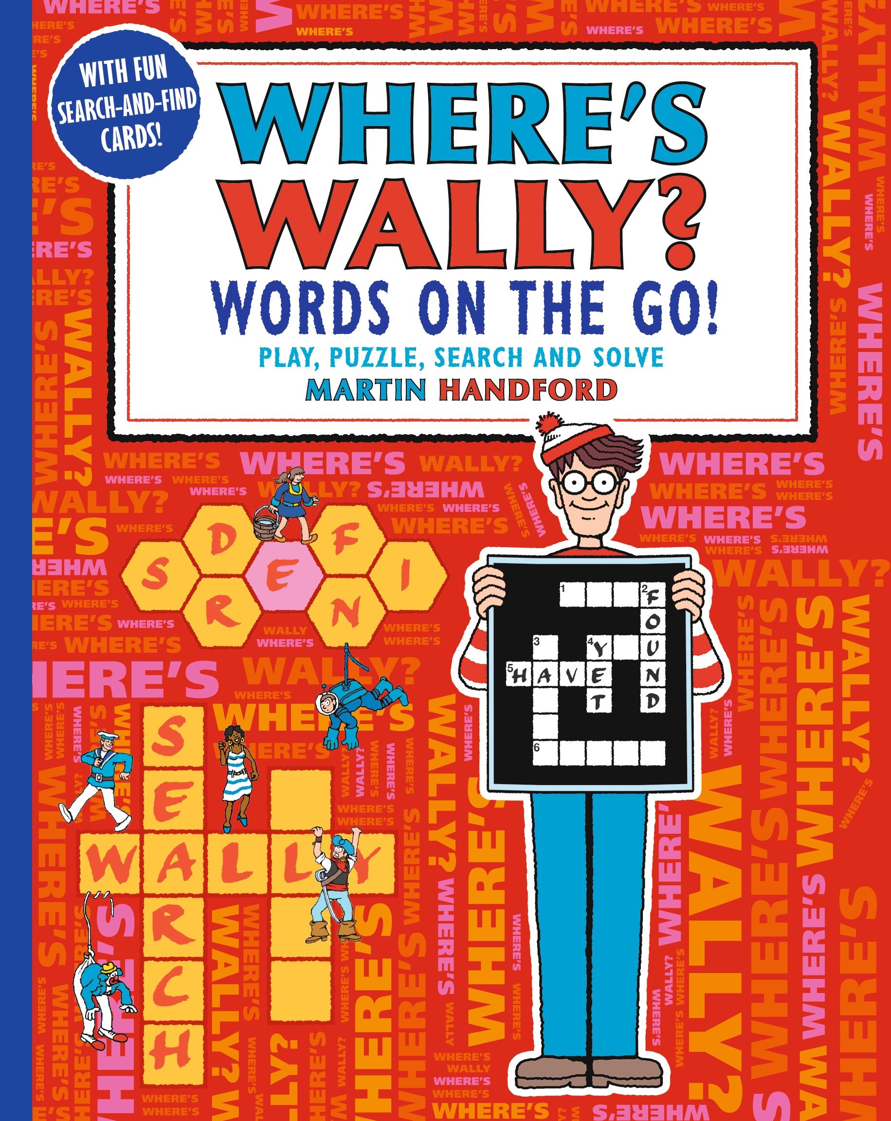Vorderes Coverbild Where's Wally? Words on the Go! Play, Puzzle, Search and Solve