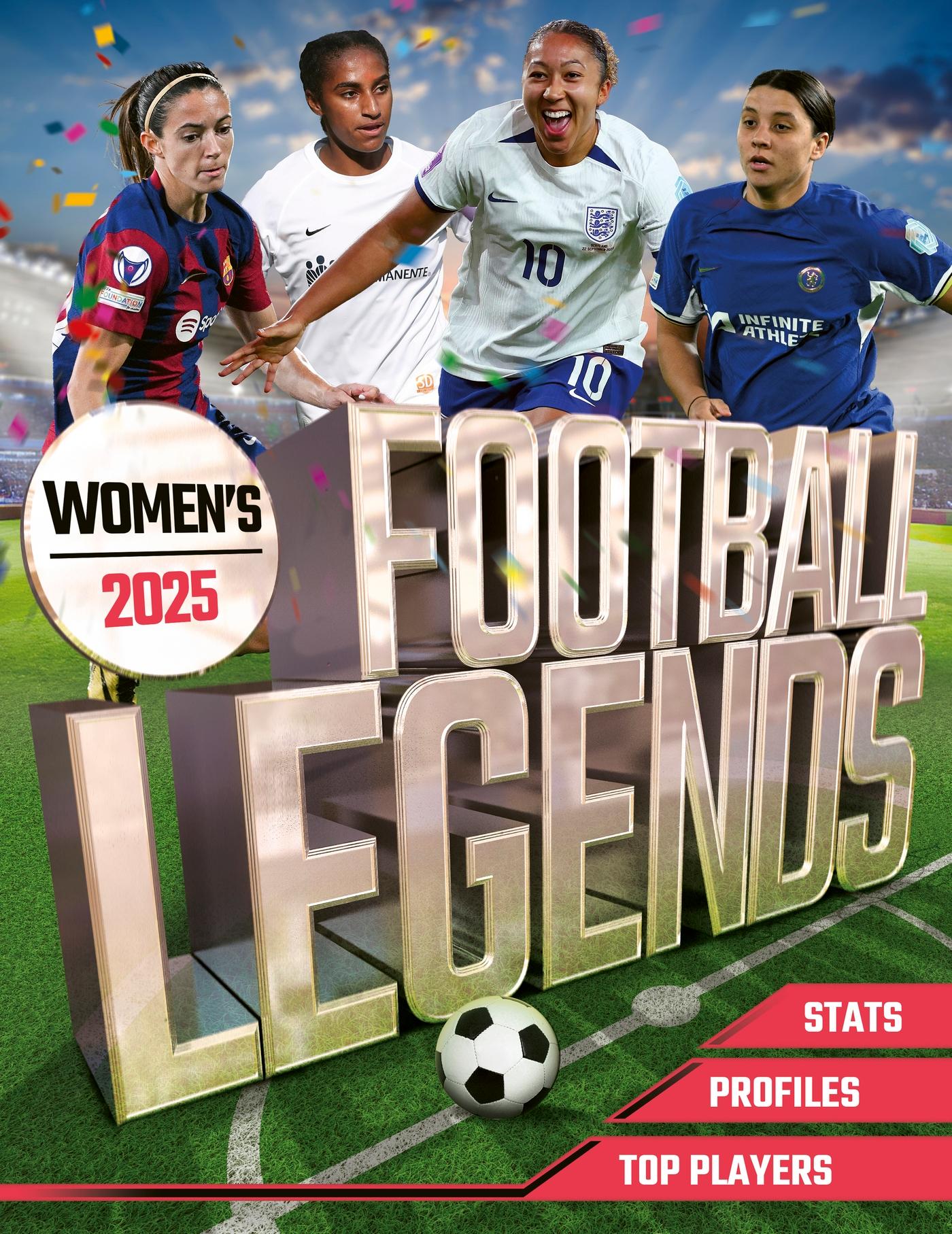 Vorderes Coverbild Women's Football Legends 2025