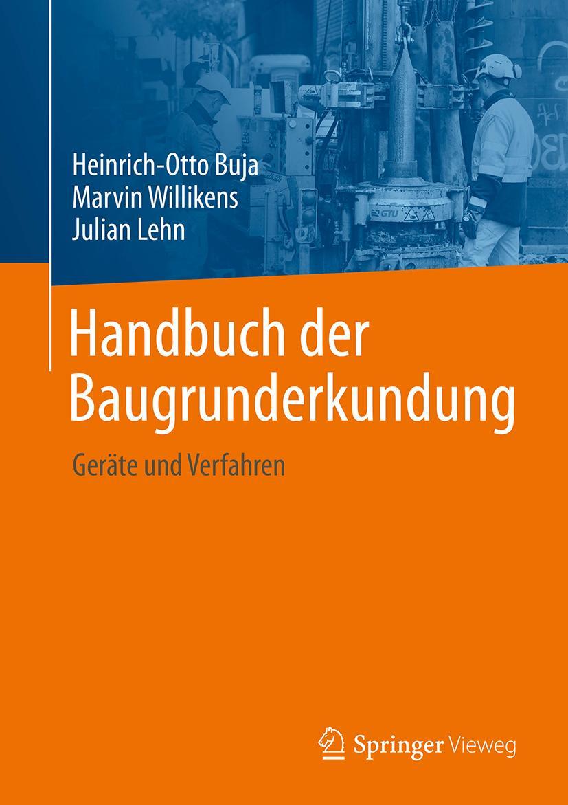 Vorderes Coverbild Handbuch der Baugrunderkundung