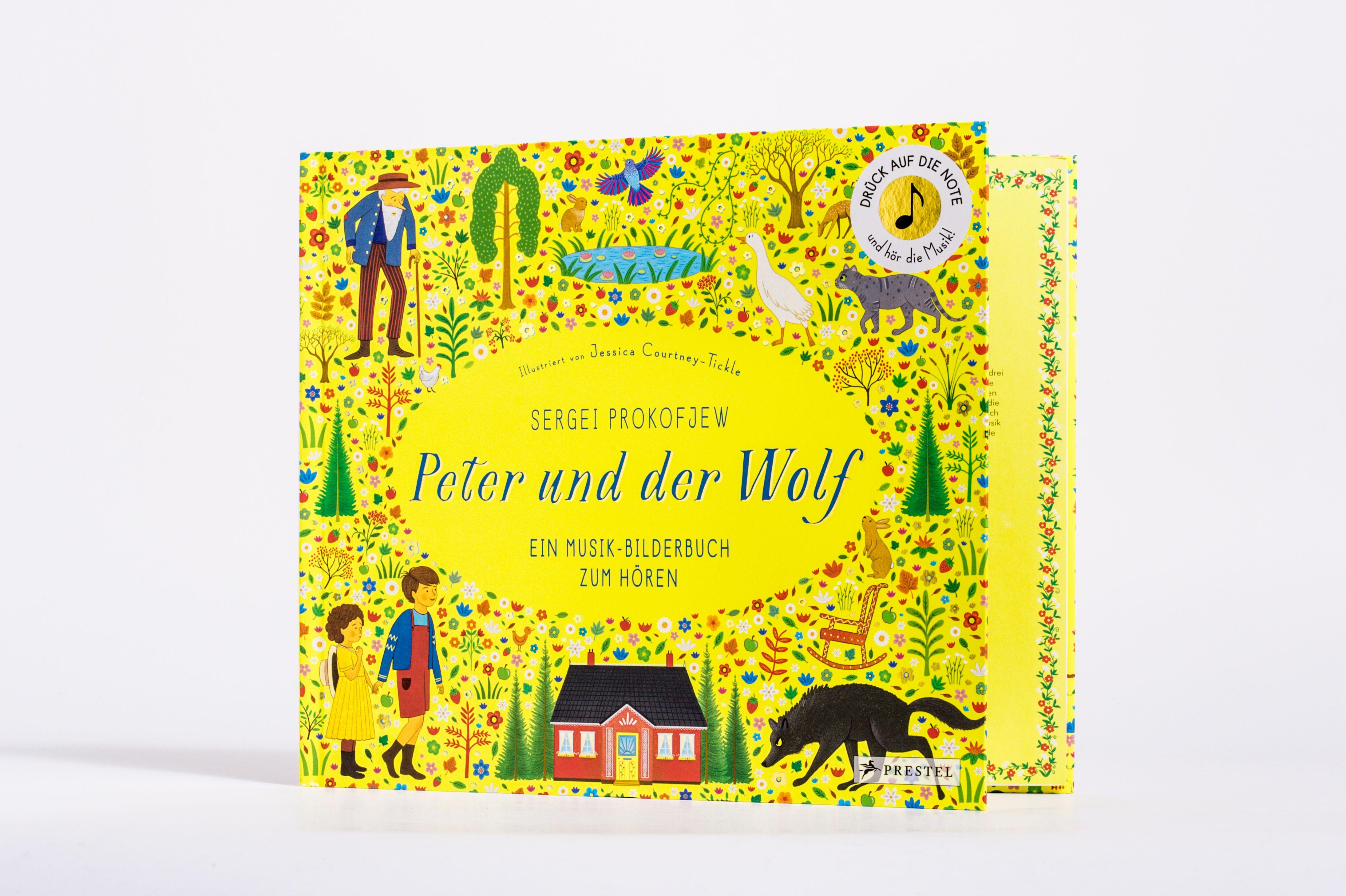 Beispielinhalt (Bild) Sergei Prokofjew. Peter und der Wolf