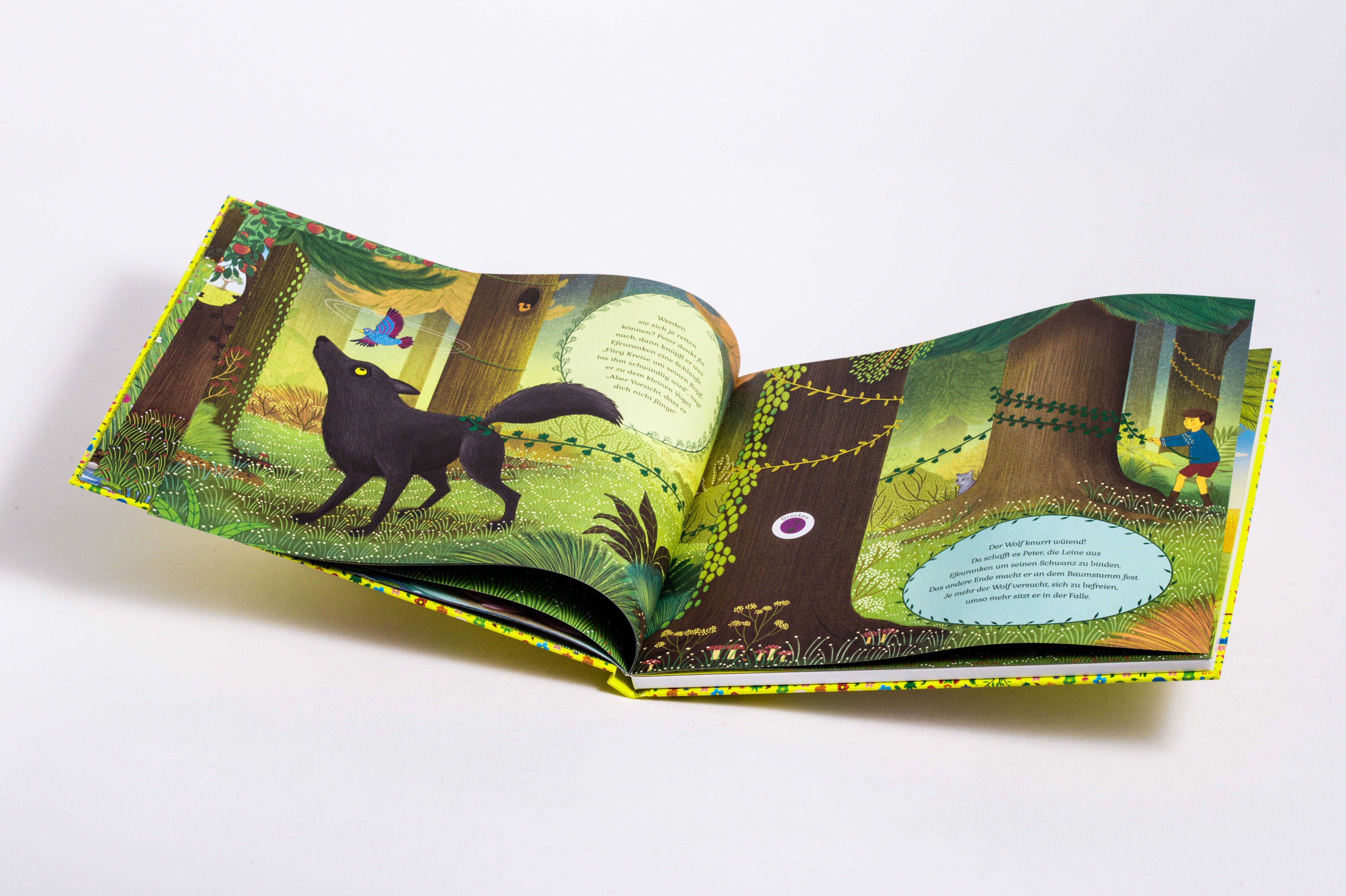 Beispielinhalt (Bild) Sergei Prokofjew. Peter und der Wolf