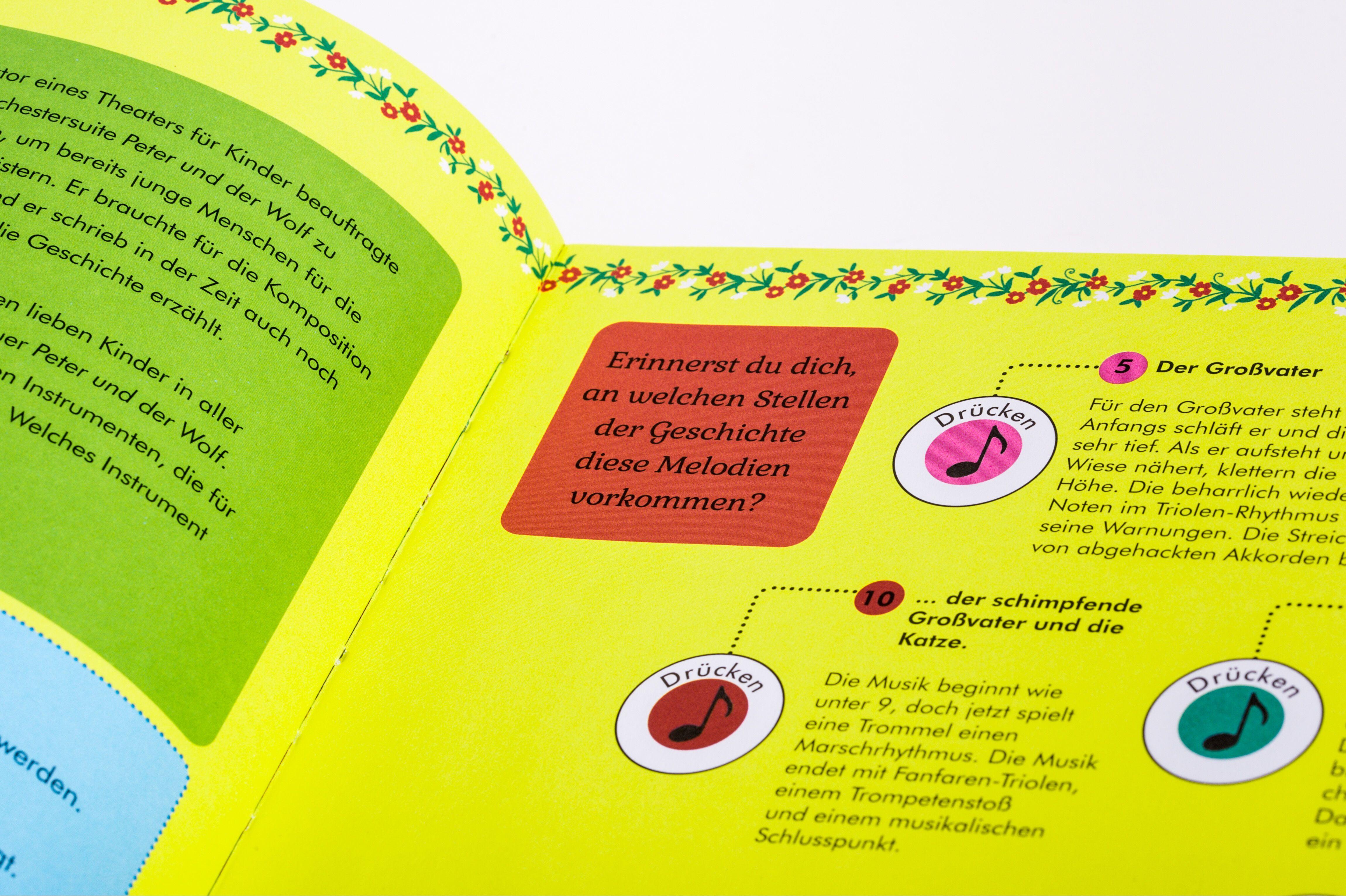 Beispielinhalt (Bild) Sergei Prokofjew. Peter und der Wolf