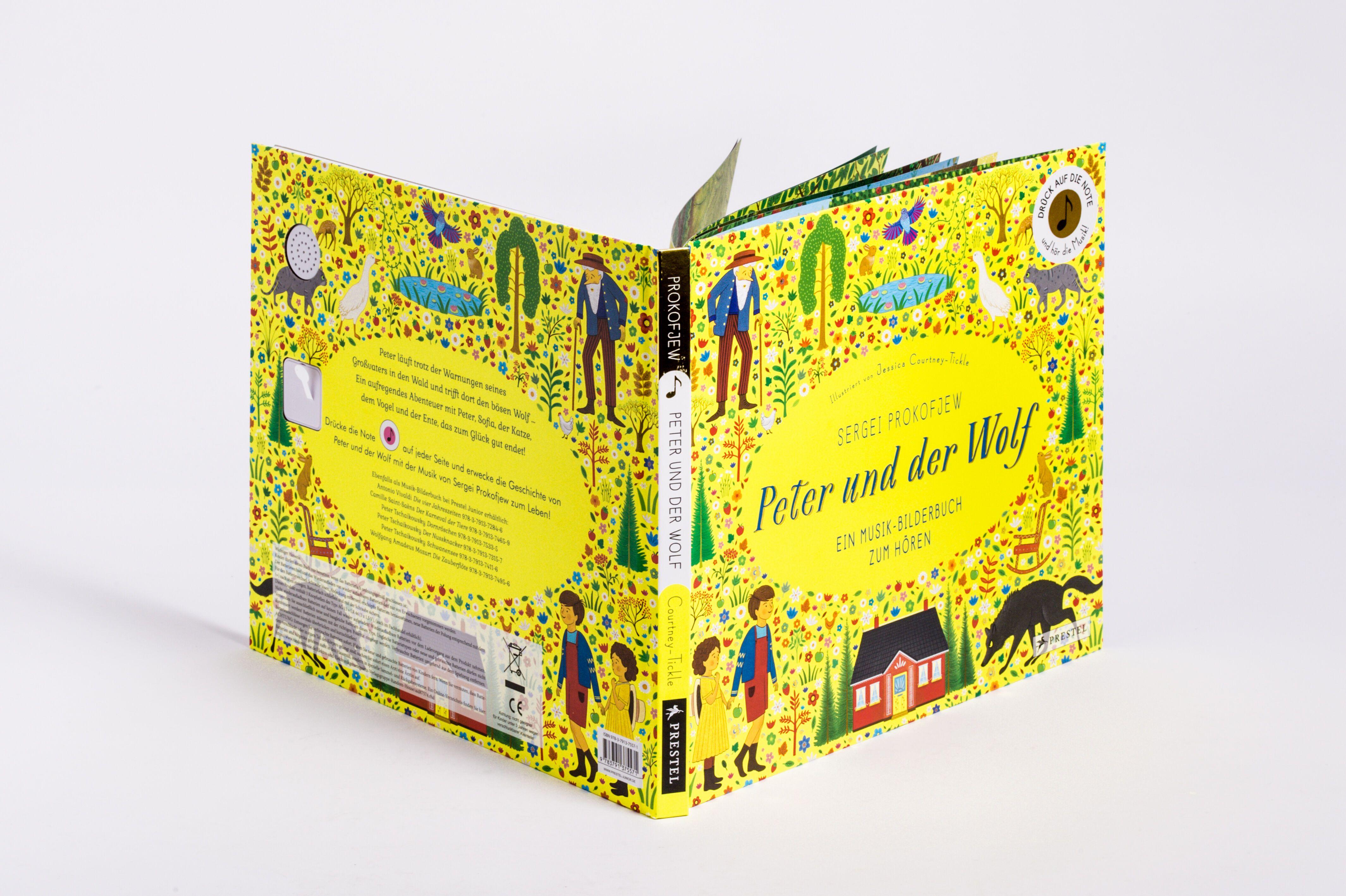 Beispielinhalt (Bild) Sergei Prokofjew. Peter und der Wolf