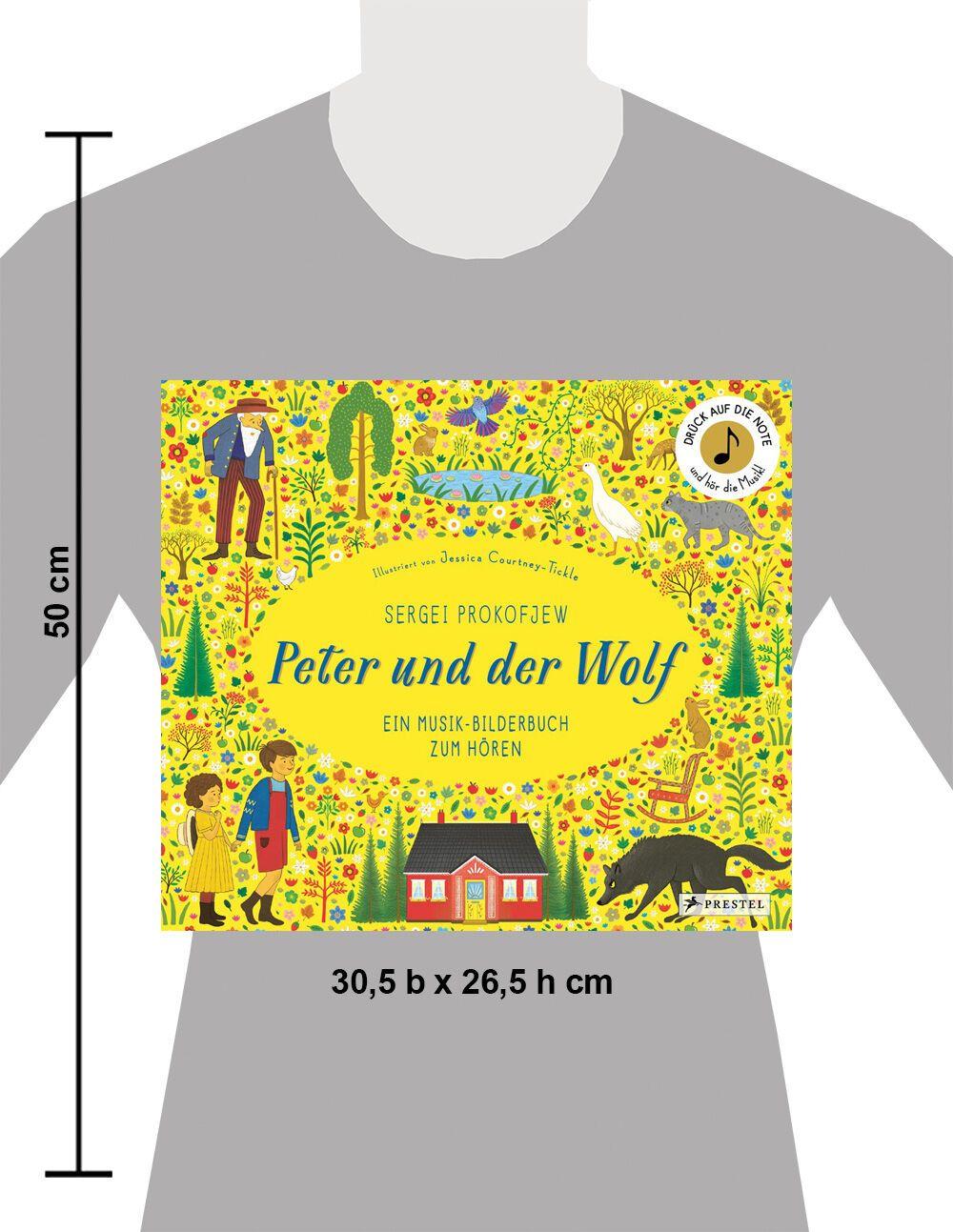 Beispielinhalt (Bild) Sergei Prokofjew. Peter und der Wolf