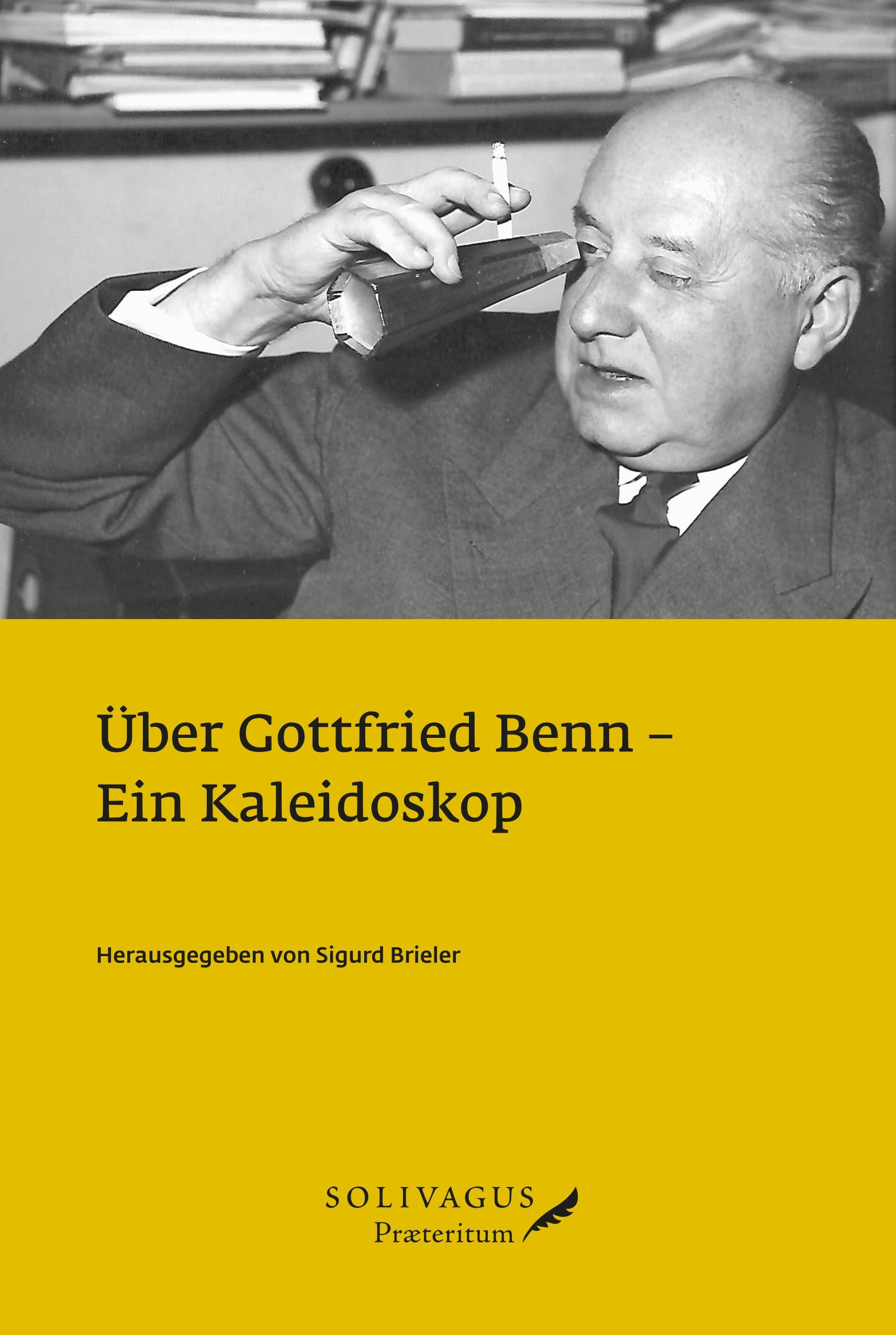 Vorderes Coverbild Über Gottfried Benn