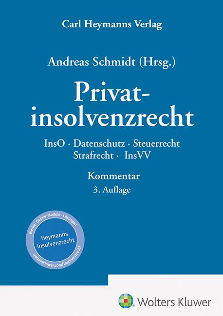 Vorderes Coverbild Privatinsolvenzrecht