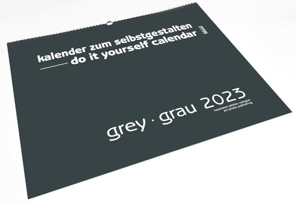 Vorderes Coverbild Grey ? Grau 2025 ? Blanko Gross XL Format