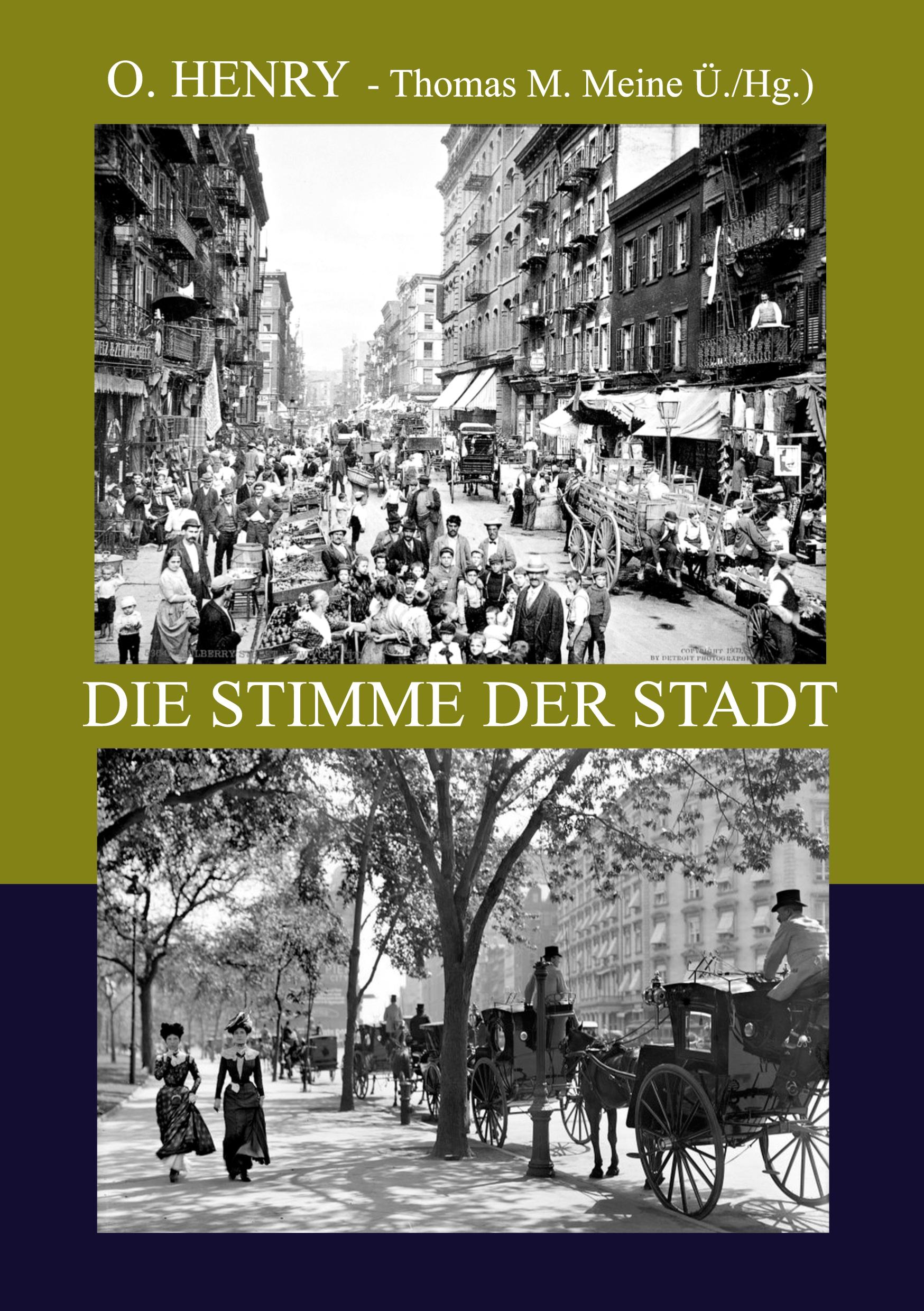 Vorderes Coverbild Die Stimme der Stadt