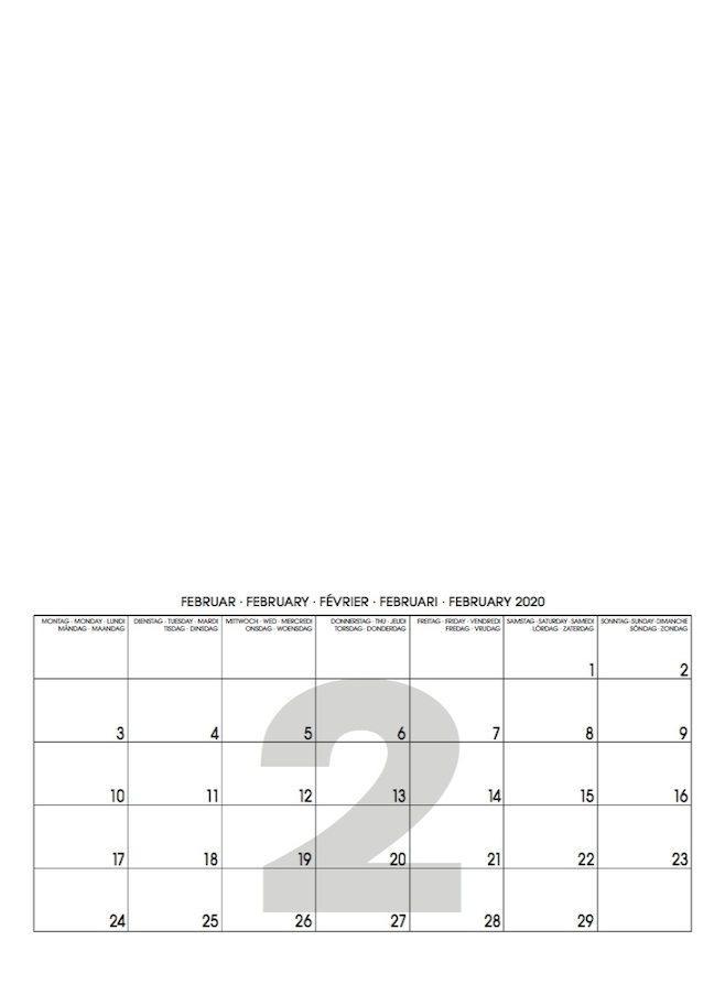 Beispielinhalt (Bild) Mid White 2025 ? Blanko Mid Format