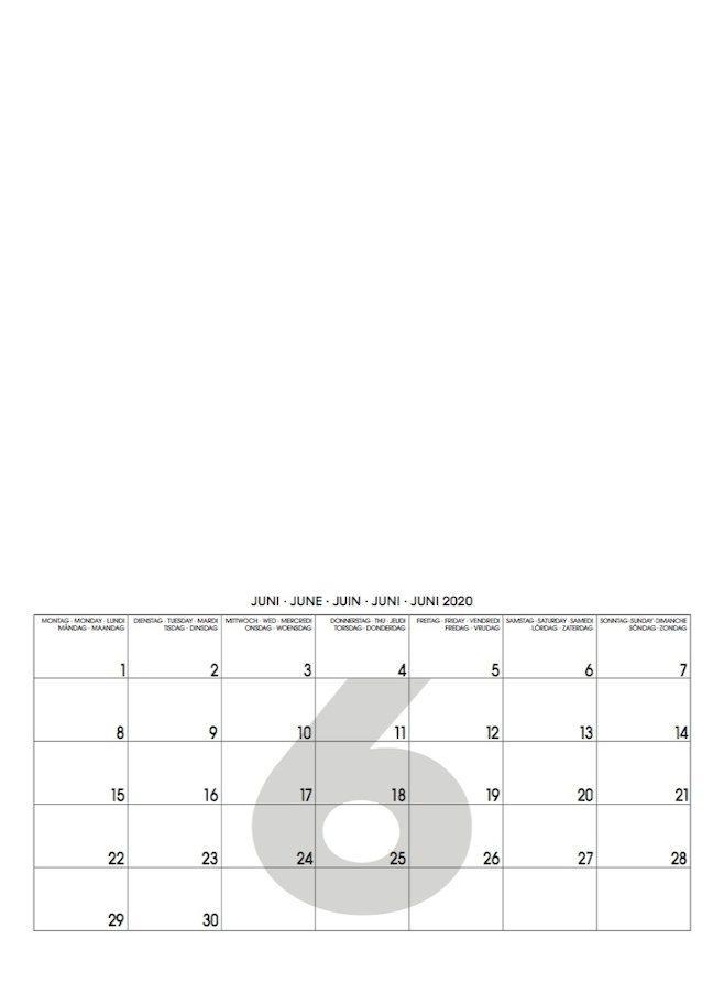 Beispielinhalt (Bild) Mid White 2025 ? Blanko Mid Format