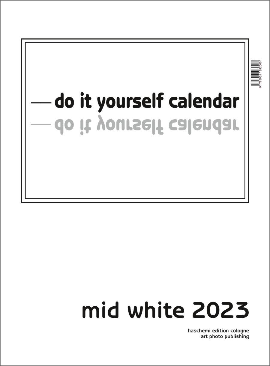 Vorderes Coverbild Mid White 2025 ? Blanko Mid Format