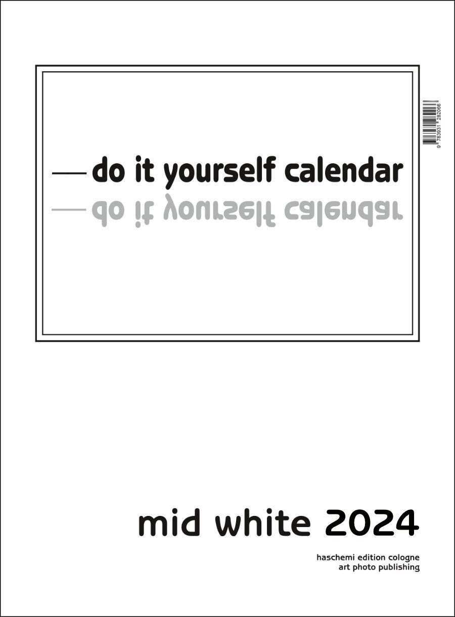 Vorderes Coverbild Mini White 2025 ? Blanko Mini A4 Format
