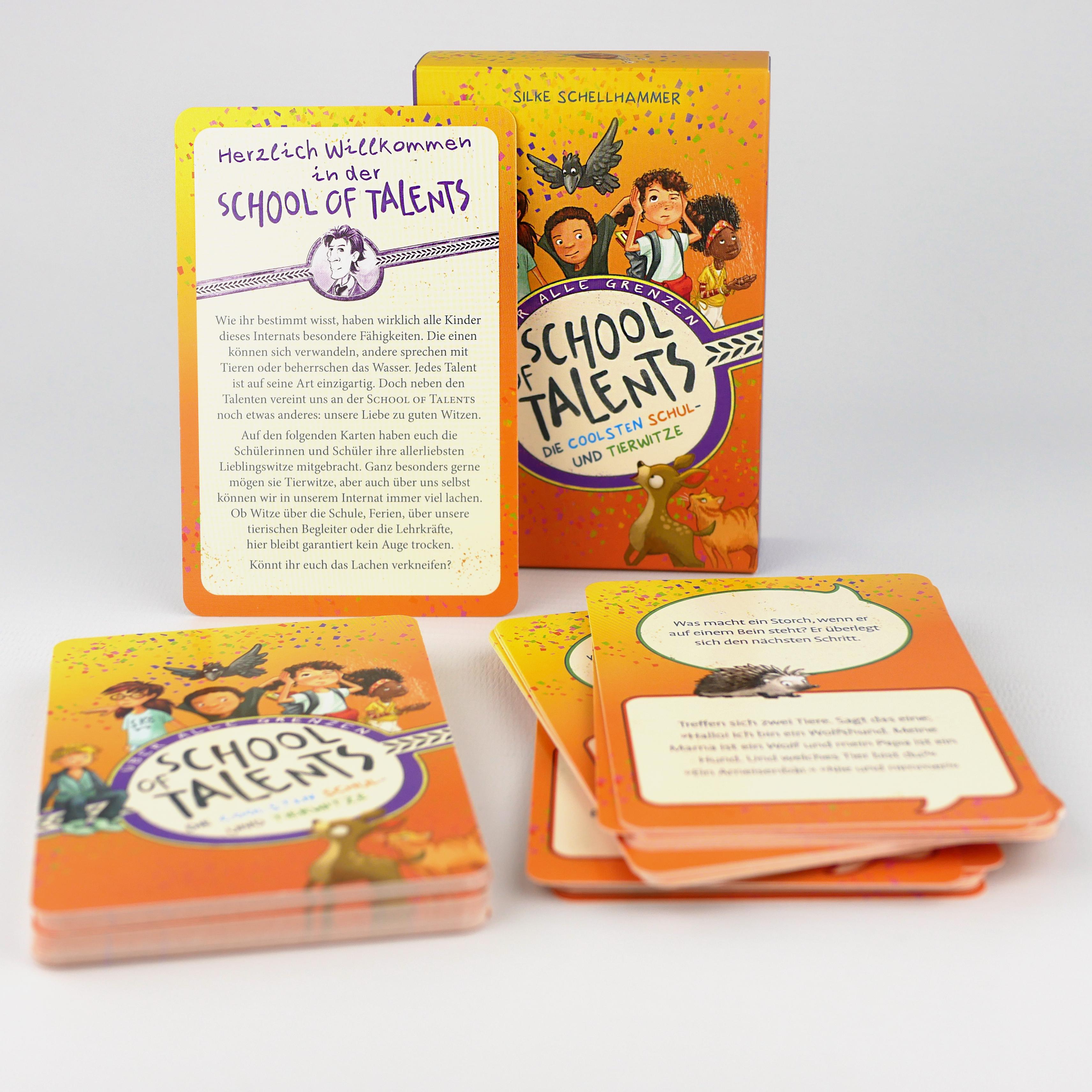 Beispielinhalt (Bild) School of Talents - Die coolsten Schul- und Tierwitze