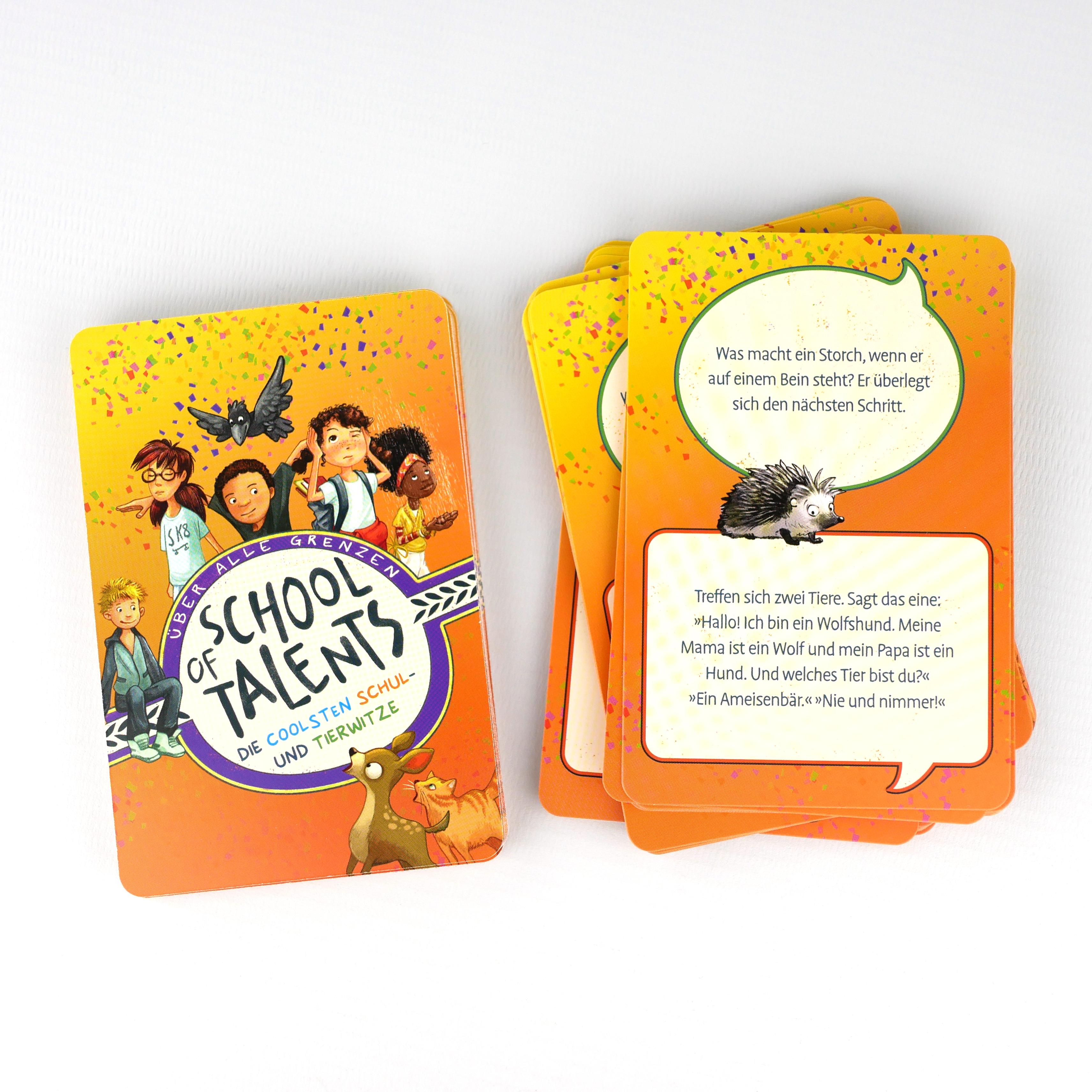 Beispielinhalt (Bild) School of Talents - Die coolsten Schul- und Tierwitze