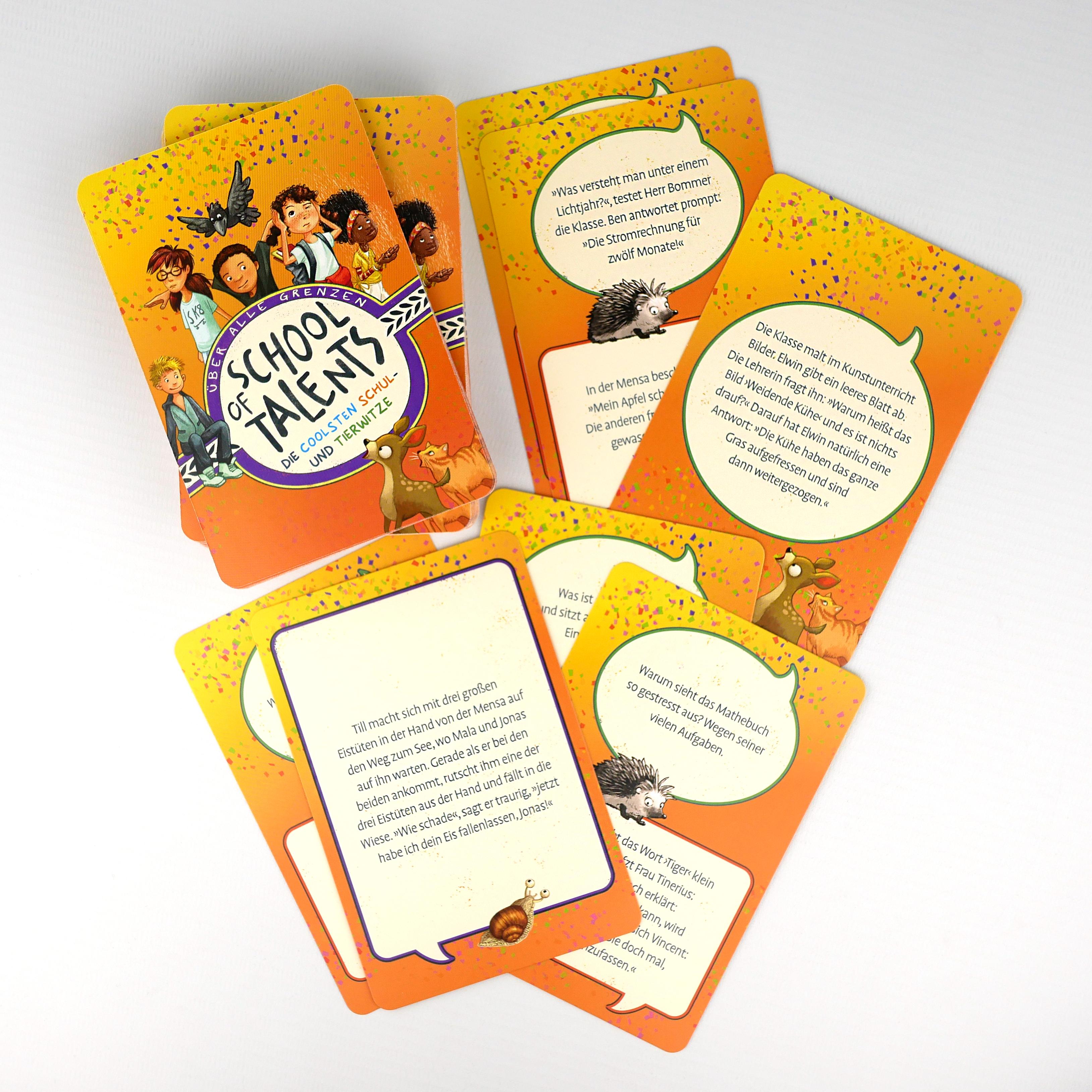 Beispielinhalt (Bild) School of Talents - Die coolsten Schul- und Tierwitze