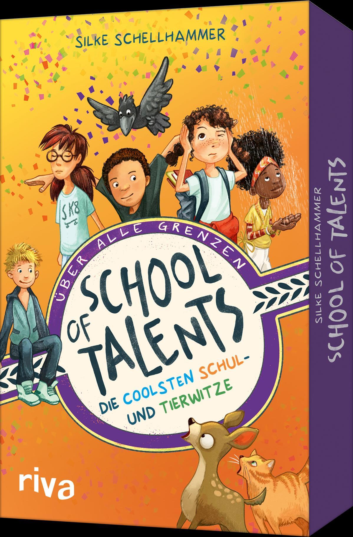 Vorderes Coverbild School of Talents - Die coolsten Schul- und Tierwitze