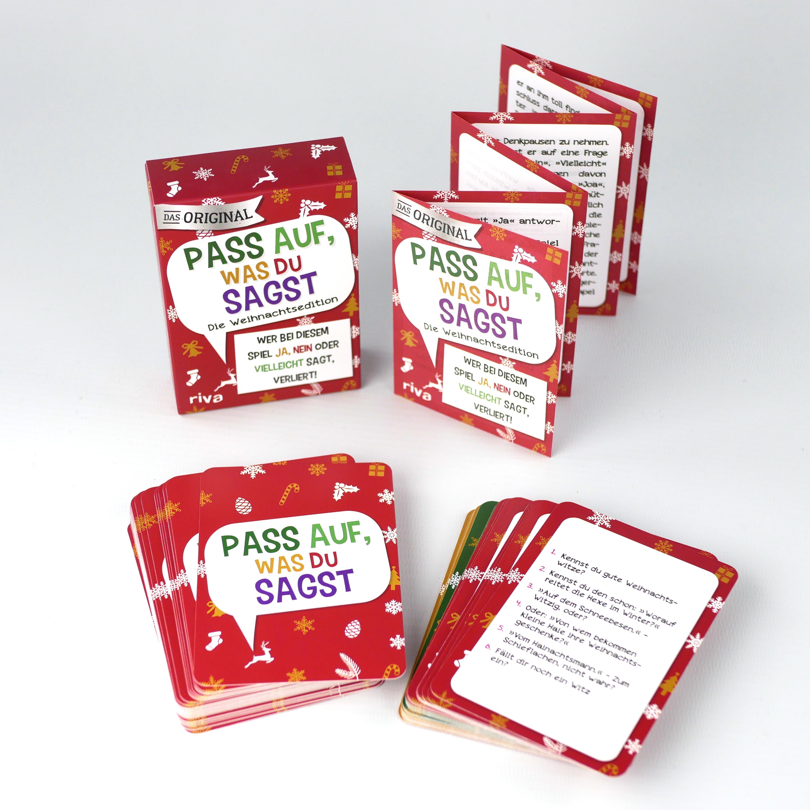 Beispielinhalt (Bild) Pass auf, was du sagst - Die Weihnachtsedition