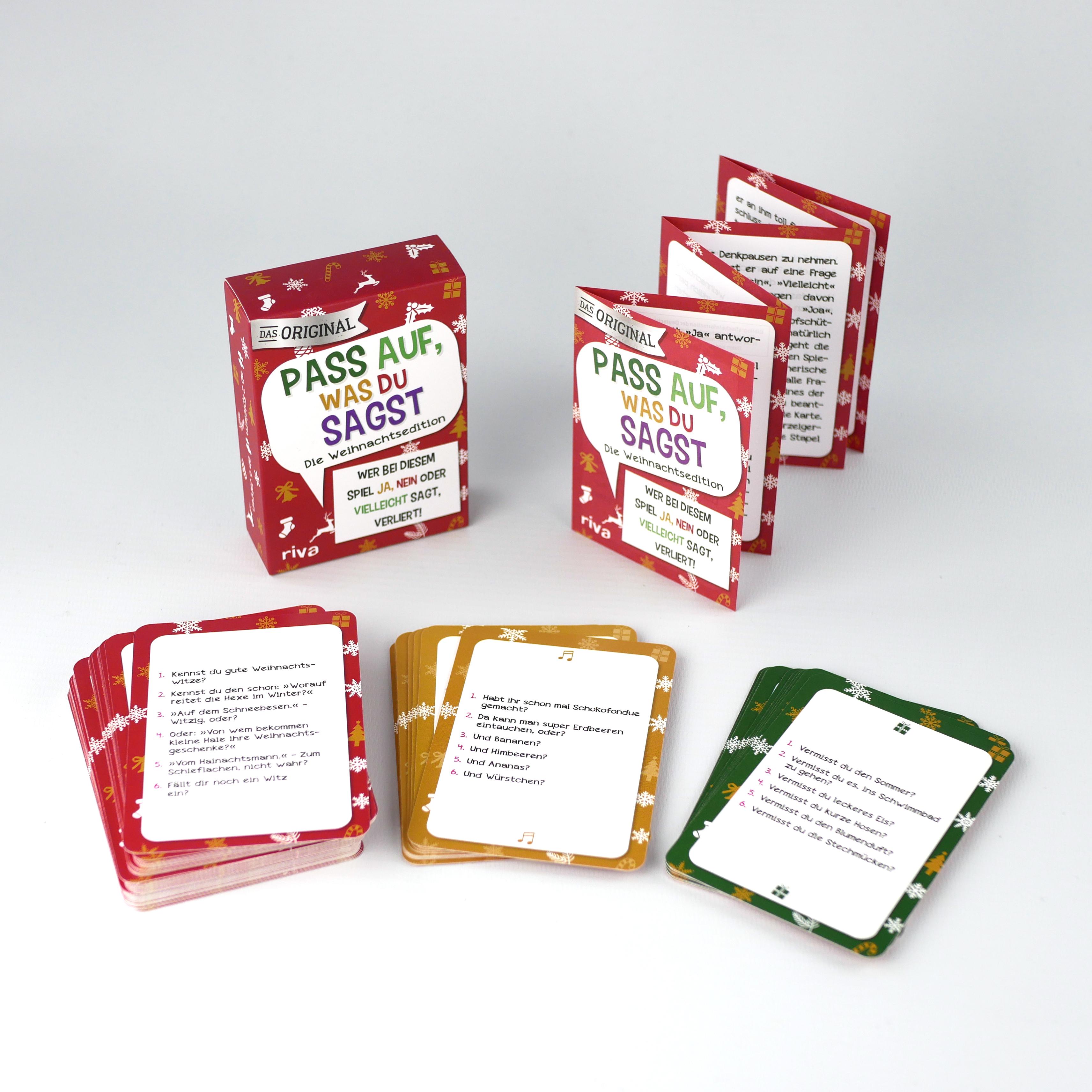 Beispielinhalt (Bild) Pass auf, was du sagst - Die Weihnachtsedition
