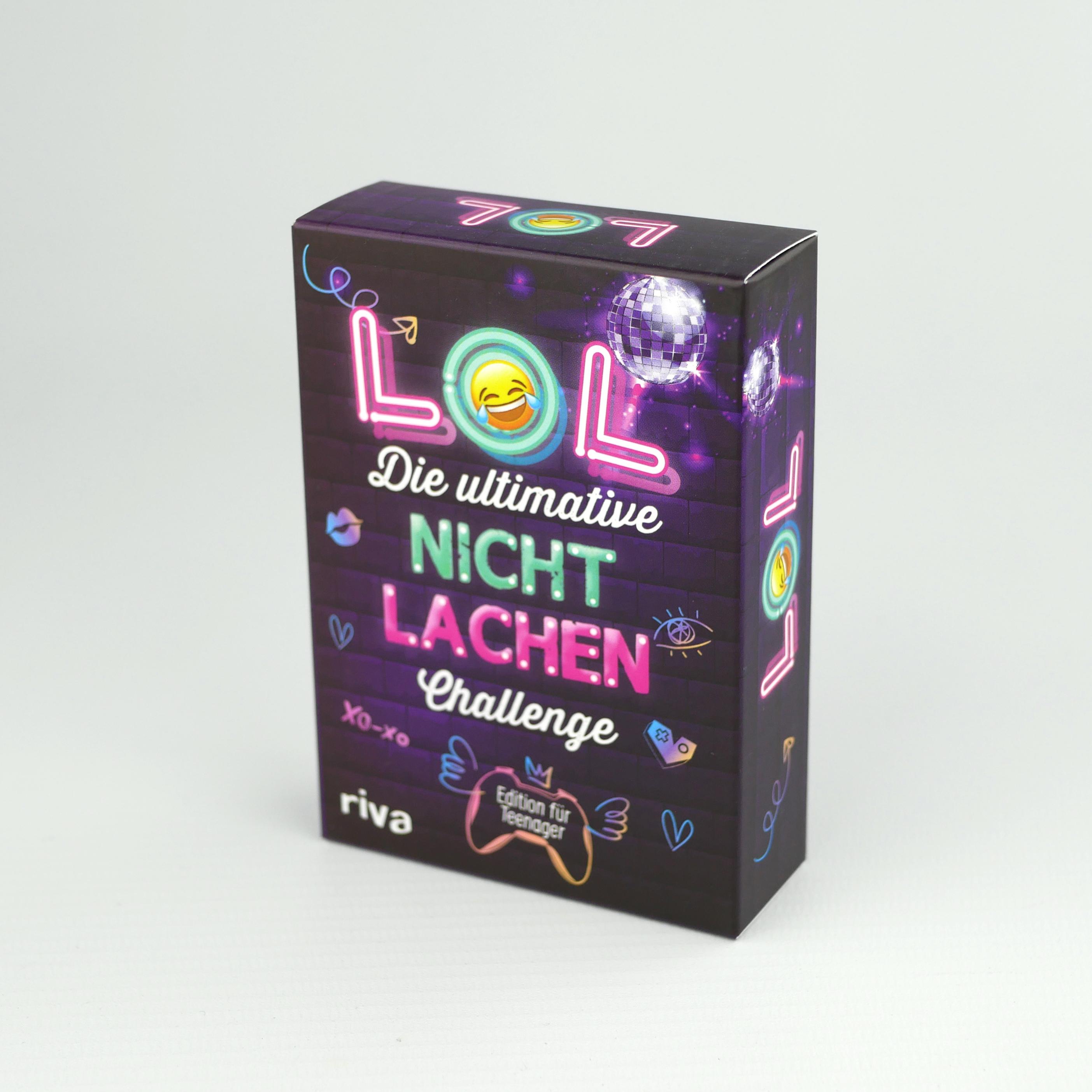 Beispielinhalt (Bild) LOL - Die ultimative Nicht-lachen-Challenge - Edition für Teenager