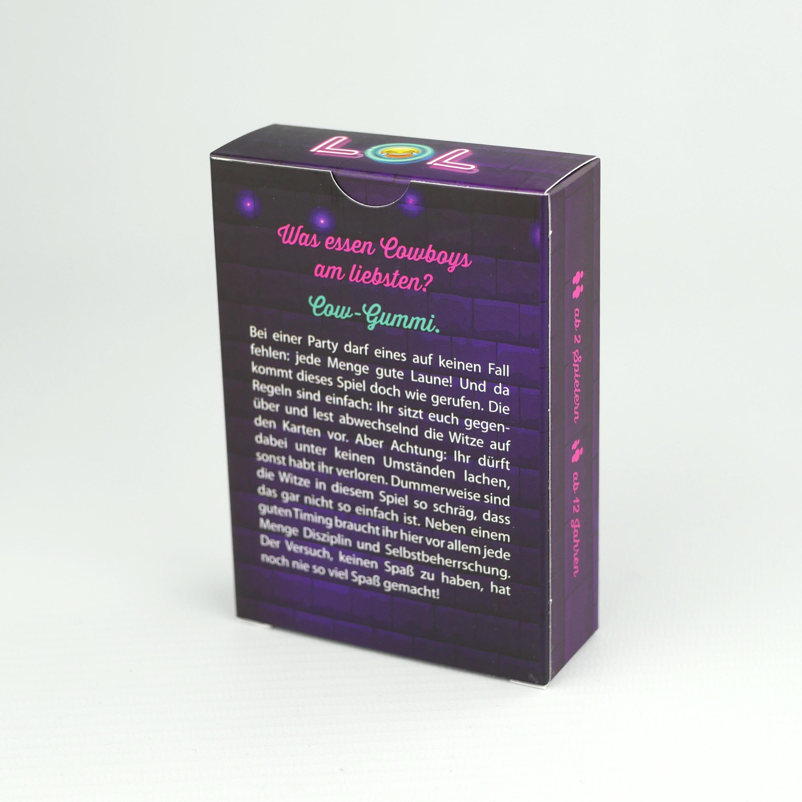 Beispielinhalt (Bild) LOL - Die ultimative Nicht-lachen-Challenge - Edition für Teenager