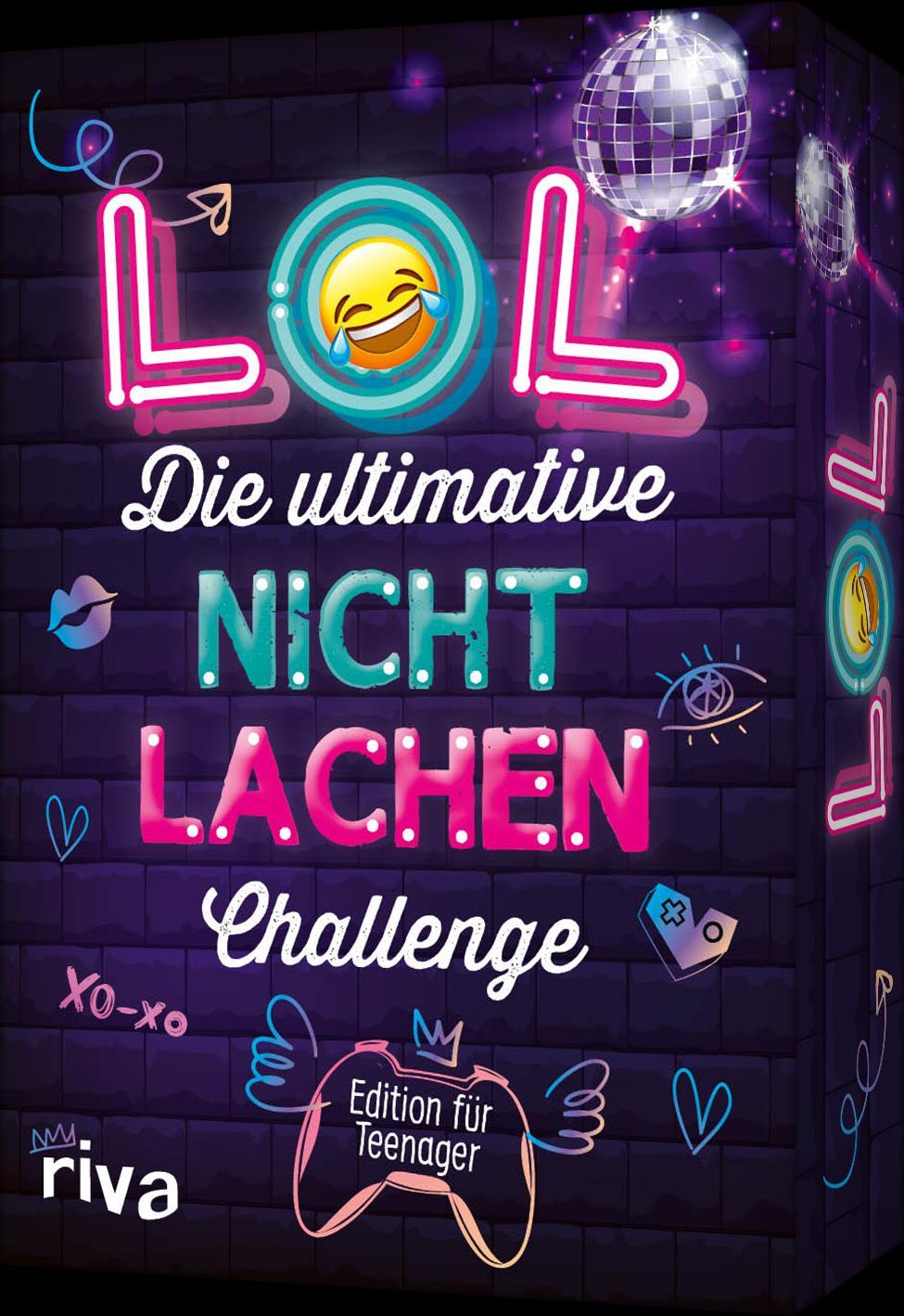 Vorderes Coverbild LOL - Die ultimative Nicht-lachen-Challenge - Edition für Teenager