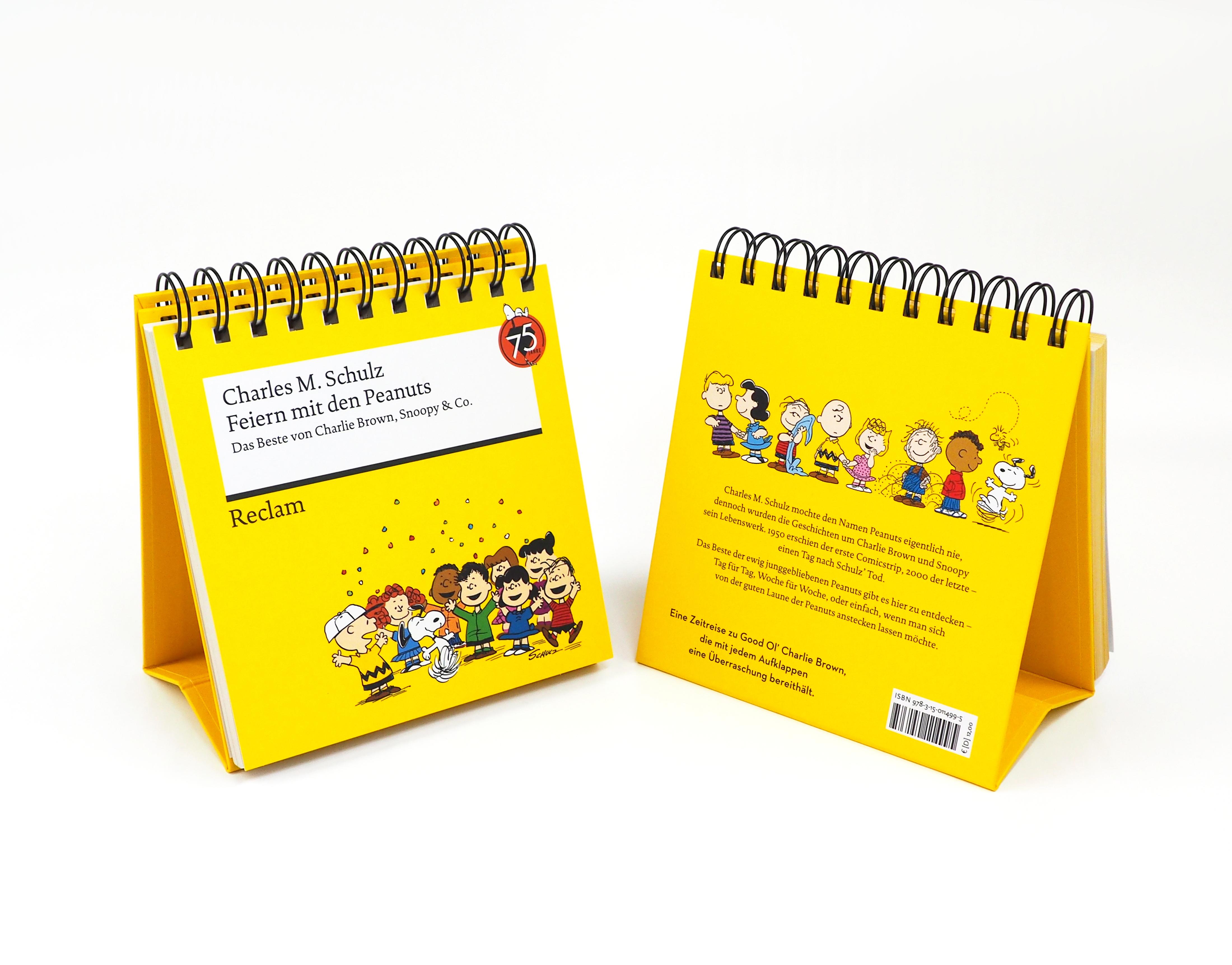 Beispielinhalt (Bild) Feiern mit den Peanuts. Das Beste von Charlie Brown, Snoopy & Co.