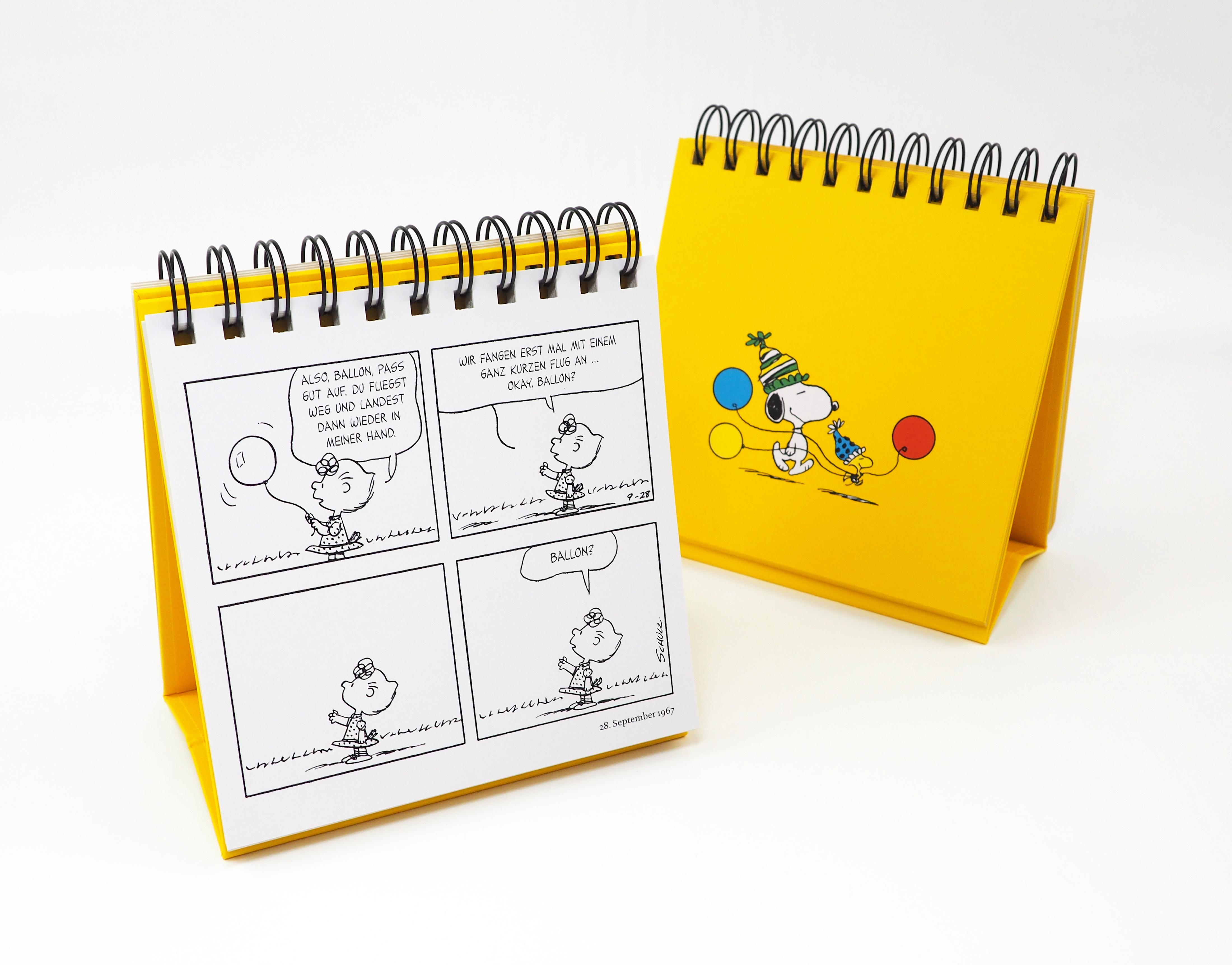 Beispielinhalt (Bild) Feiern mit den Peanuts. Das Beste von Charlie Brown, Snoopy & Co.