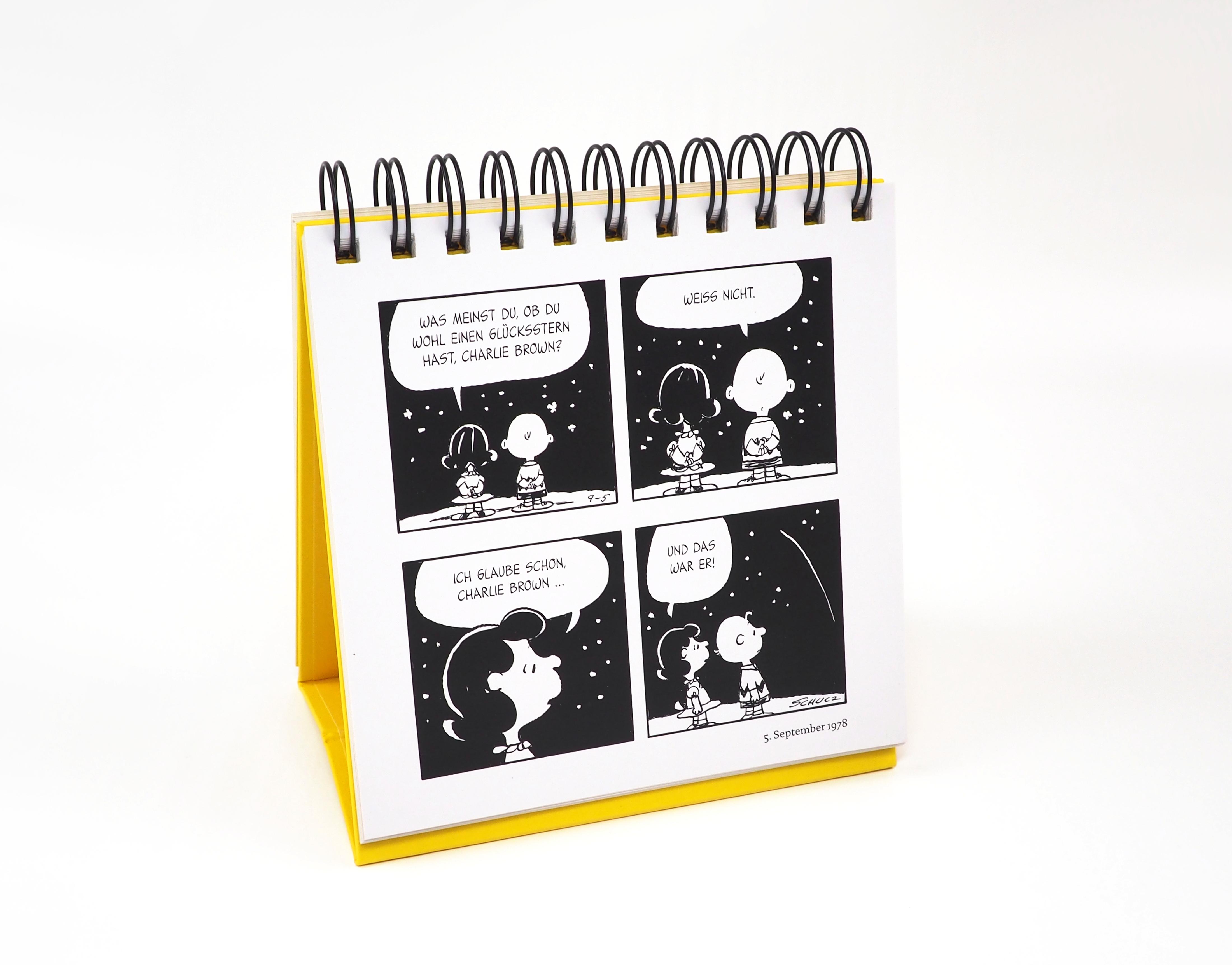 Beispielinhalt (Bild) Feiern mit den Peanuts. Das Beste von Charlie Brown, Snoopy & Co.