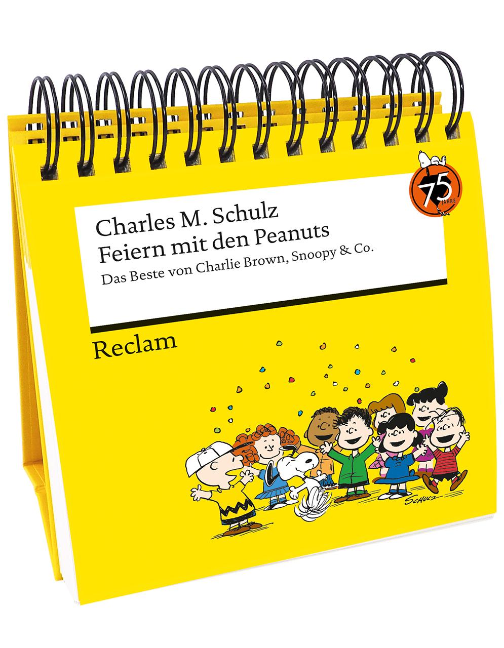 Vorderes Coverbild Feiern mit den Peanuts. Das Beste von Charlie Brown, Snoopy & Co.
