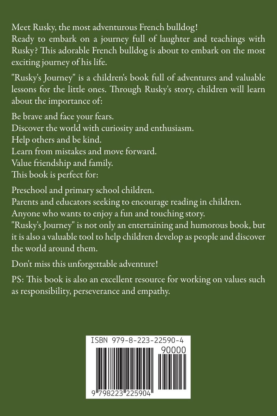 Rückseitencover Ruski's Journey