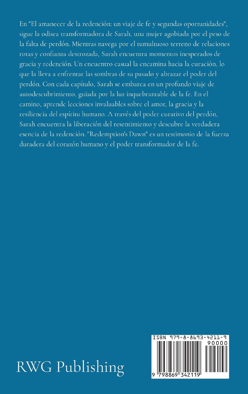 Rückseitencover El amanecer de la redención