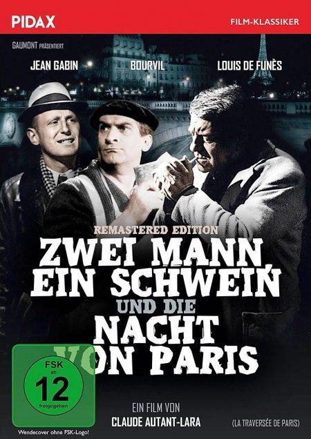 Vorderes Coverbild Zwei Mann, ein Schwein und die Nacht von Paris