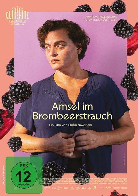 Vorderes Coverbild Amsel im Brombeerstrauch
