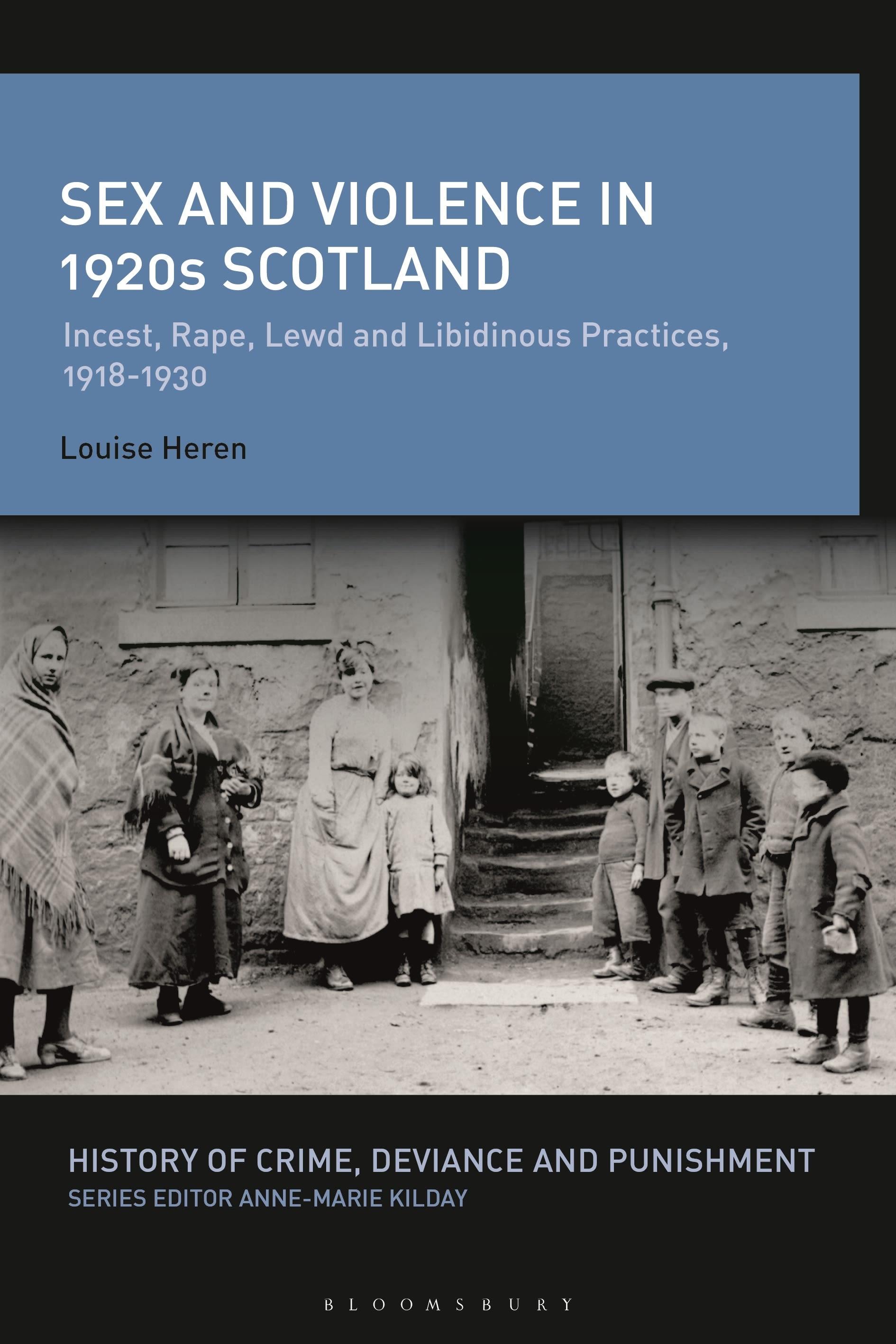 Vorderes Coverbild Sex and Violence in 1920s Scotland